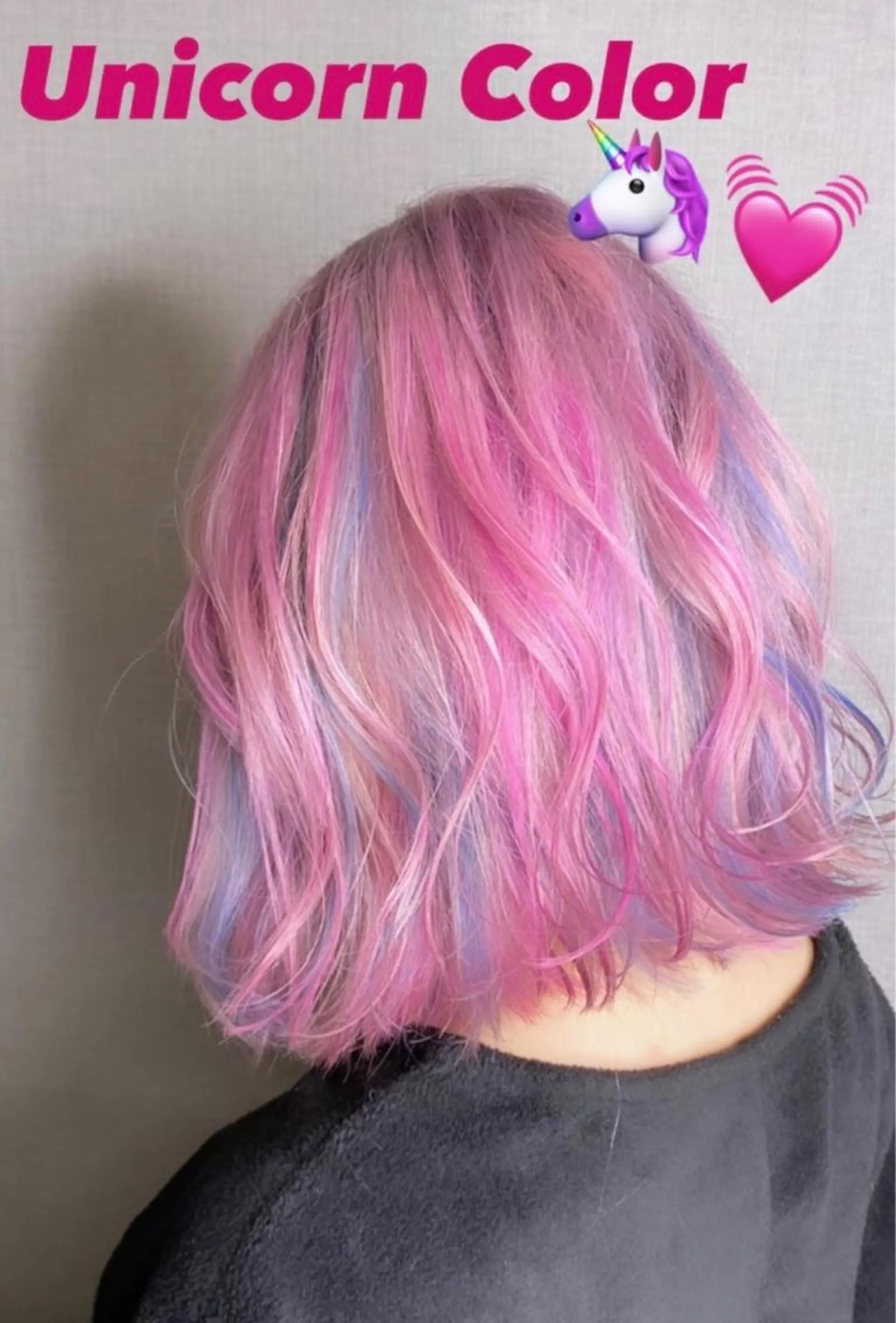 ミディアム ハイライト レイヤーカット カット ヘアカラー トリートメント Selene hair OSAKAのヘアスタイル