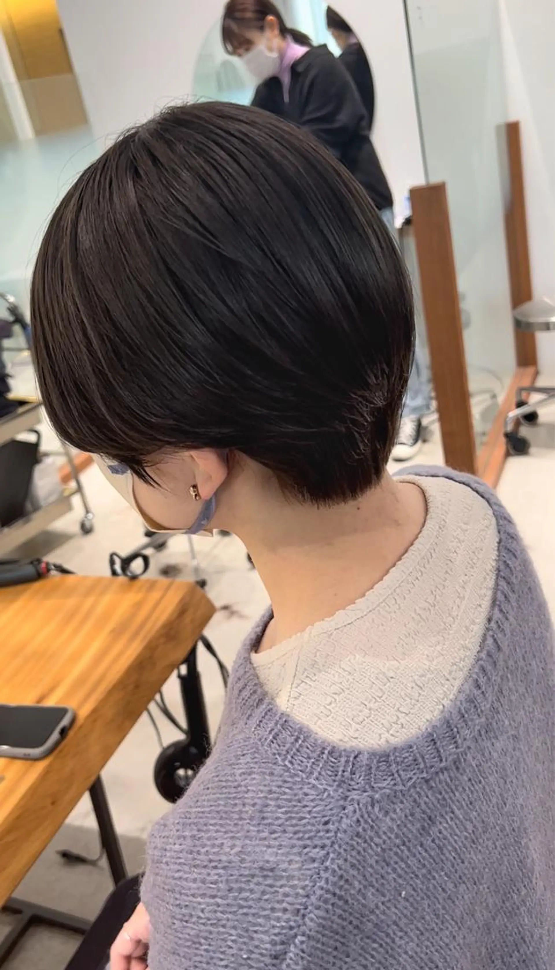 ショート カラー ハイライトカラー ハイライト ショートヘア ウルフカット カット トリートメント メンズStylist 山根慧のヘアスタイル