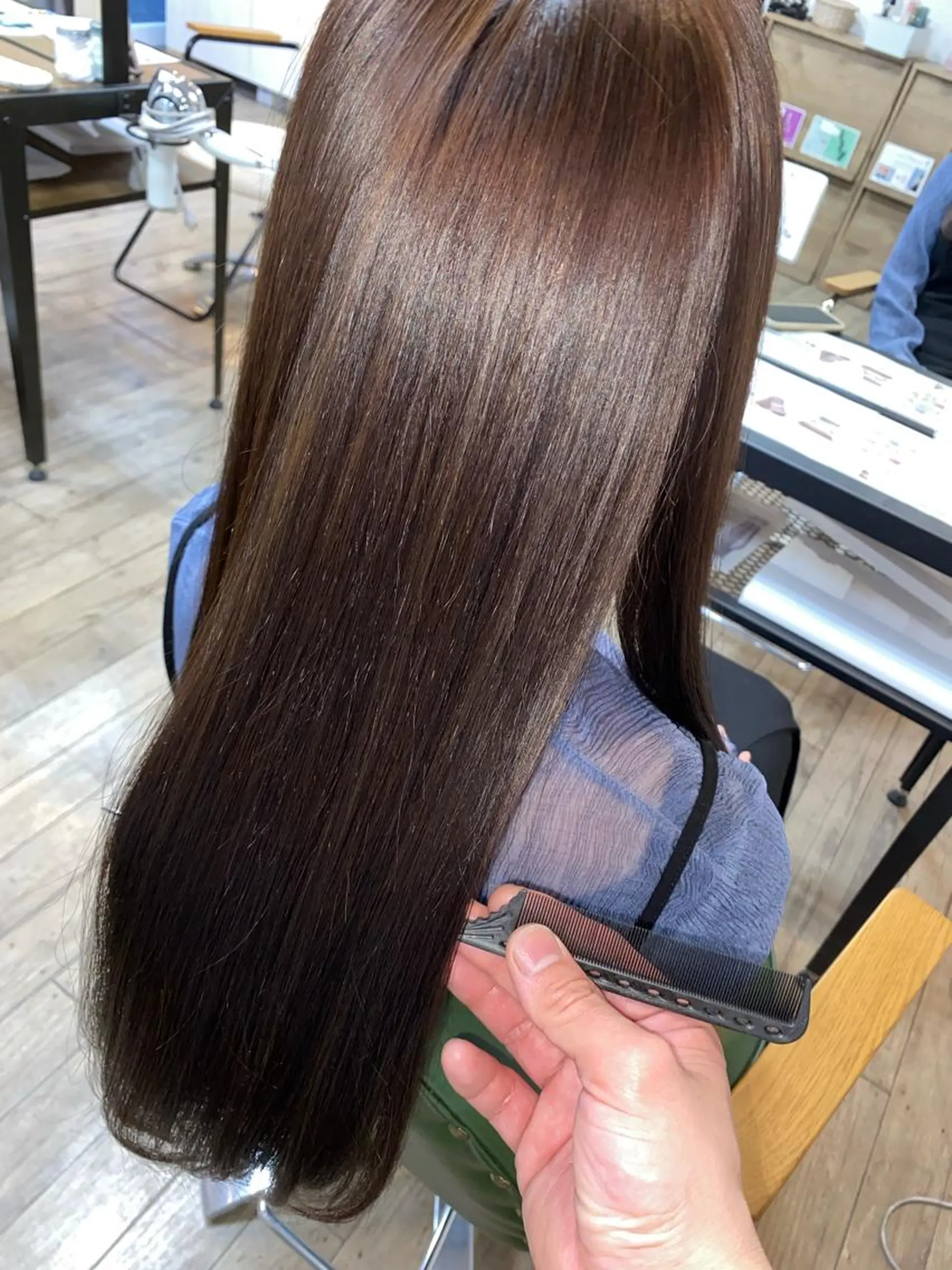 ロング カラー ラベンダーカラー ku-to 北浦和店所属・✨ミニボブ特化✨ ✂︎Raimu✂︎のヘアスタイル