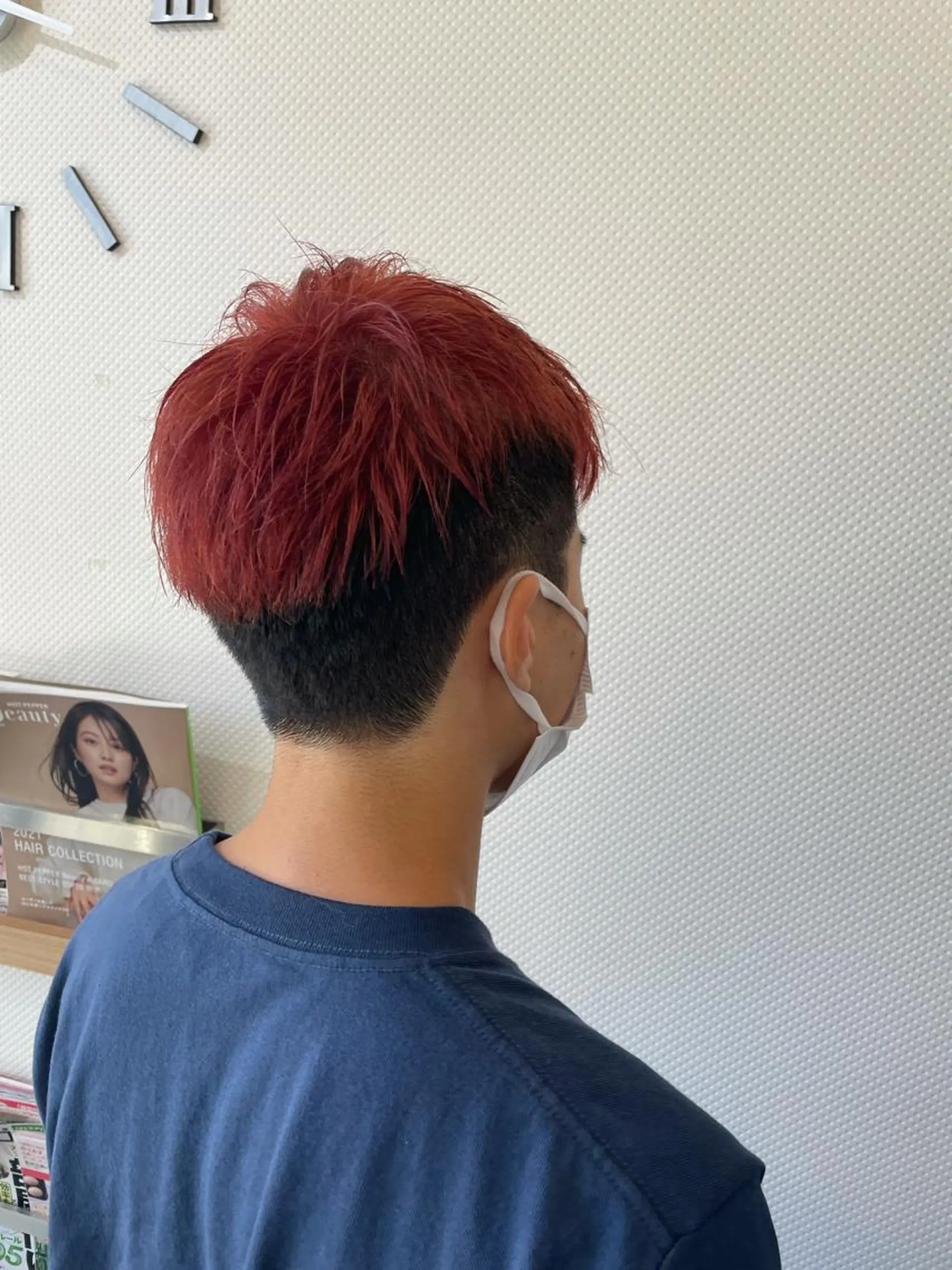 ショート カラー メンズ 韓国レイヤー/髪質 改善/縮毛🤍吉田のヘアスタイル