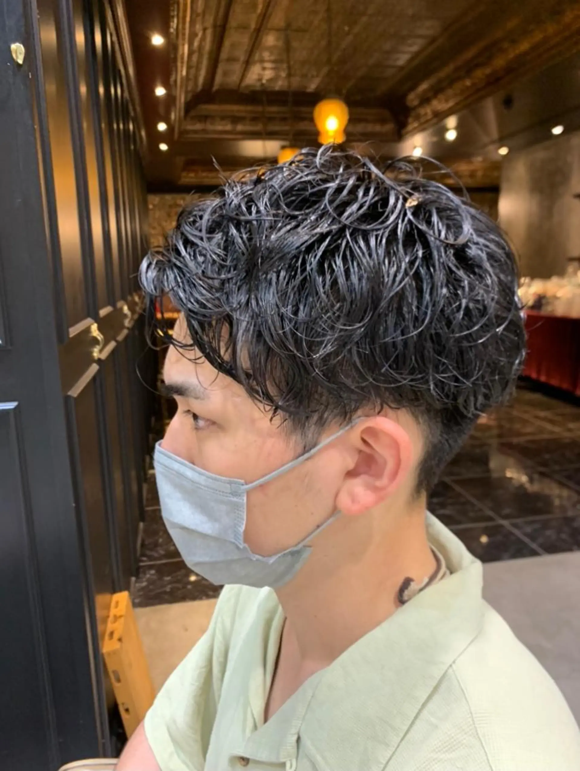 パーマ メンズ カット ヘアカラー パーマ GO TODAY 原宿本店所属・🎁曲がる縮毛矯正 /DAIKIのヘアスタイル