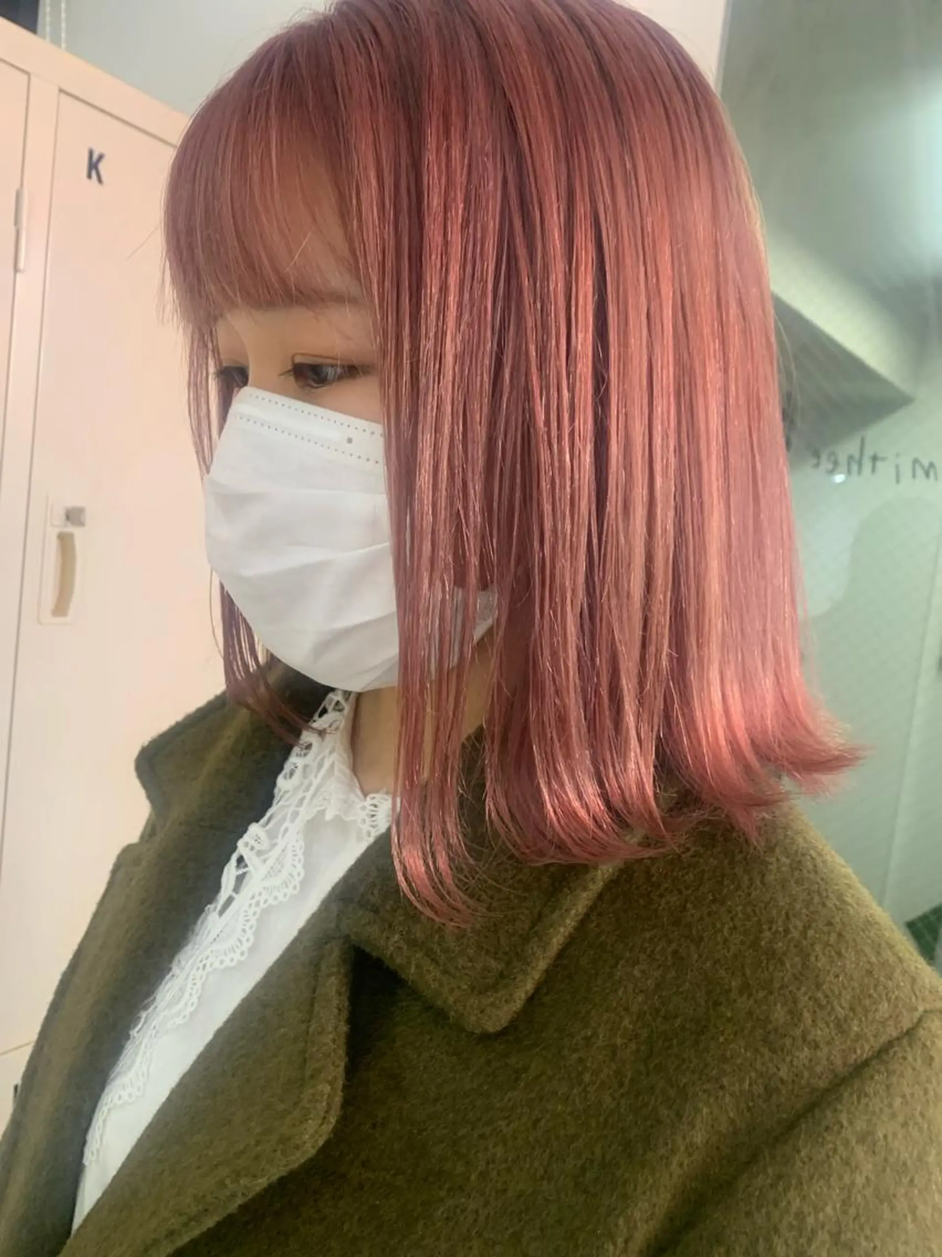 ショート カラー ヘアアレンジ 🧨ブリーチー×ボブ レイヤー💎じゅえるのヘアスタイル