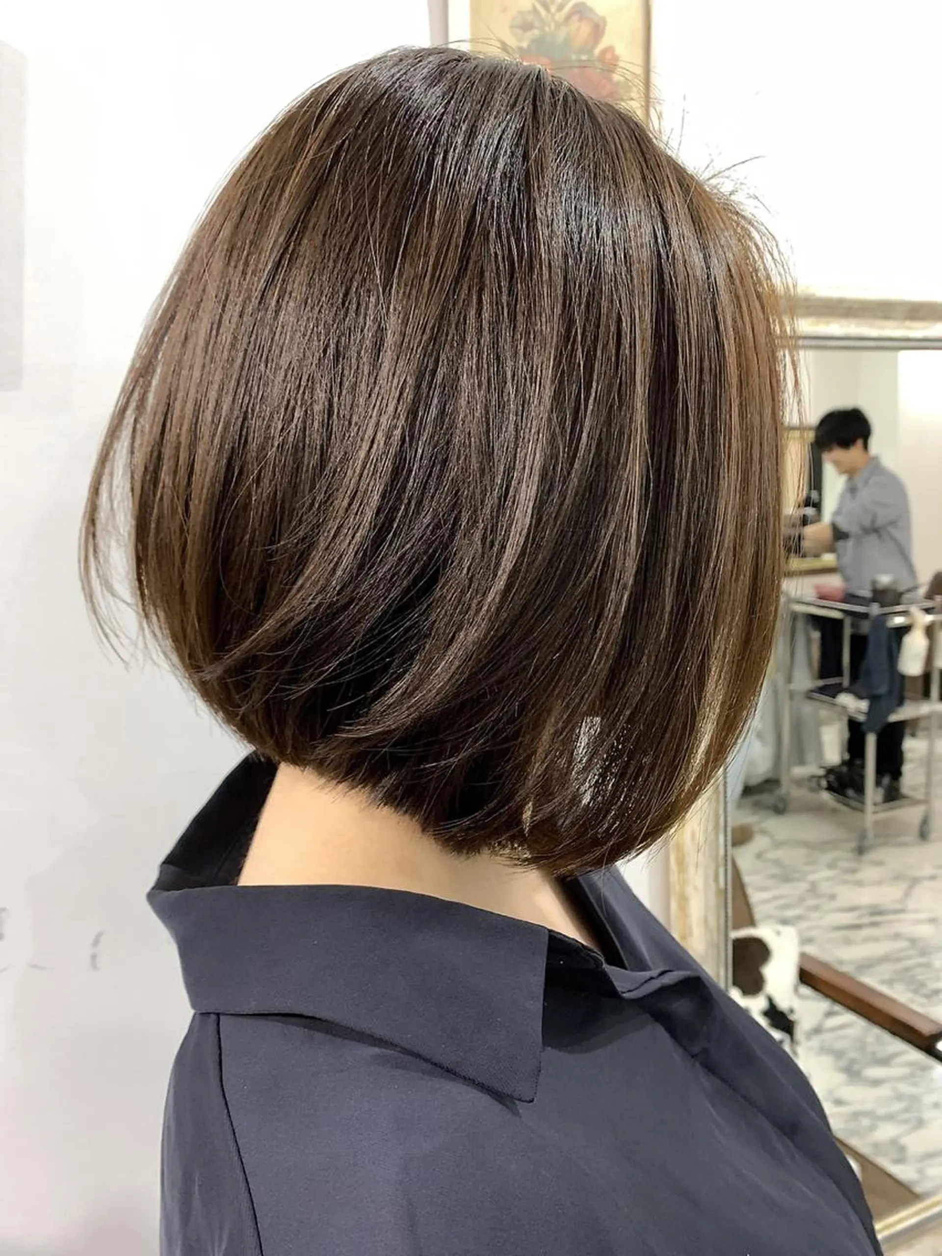 ショート カット トリートメント 👑圧倒的カラー👑 佐々木祐希のヘアスタイル