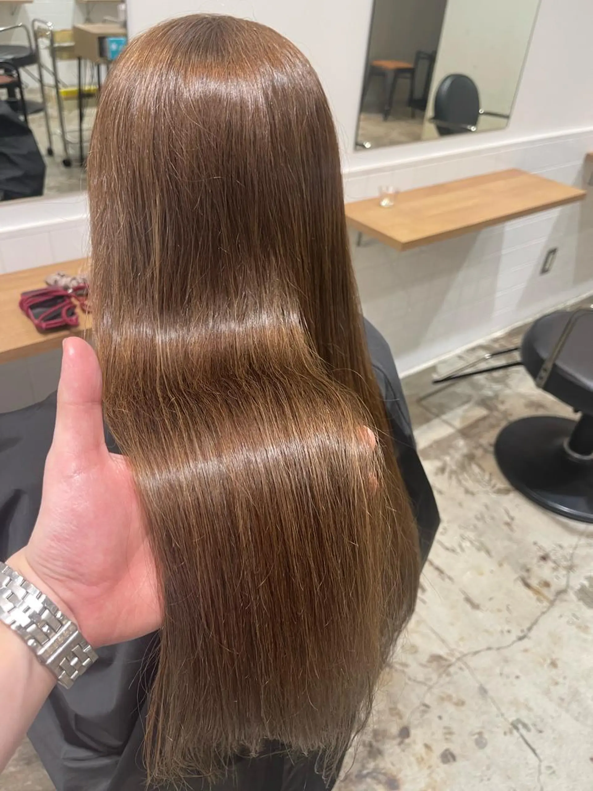 ロング カラー トリートメント カット ヘアカラー 縮毛矯正 悩みを解決💫似合せ RENのヘアスタイル