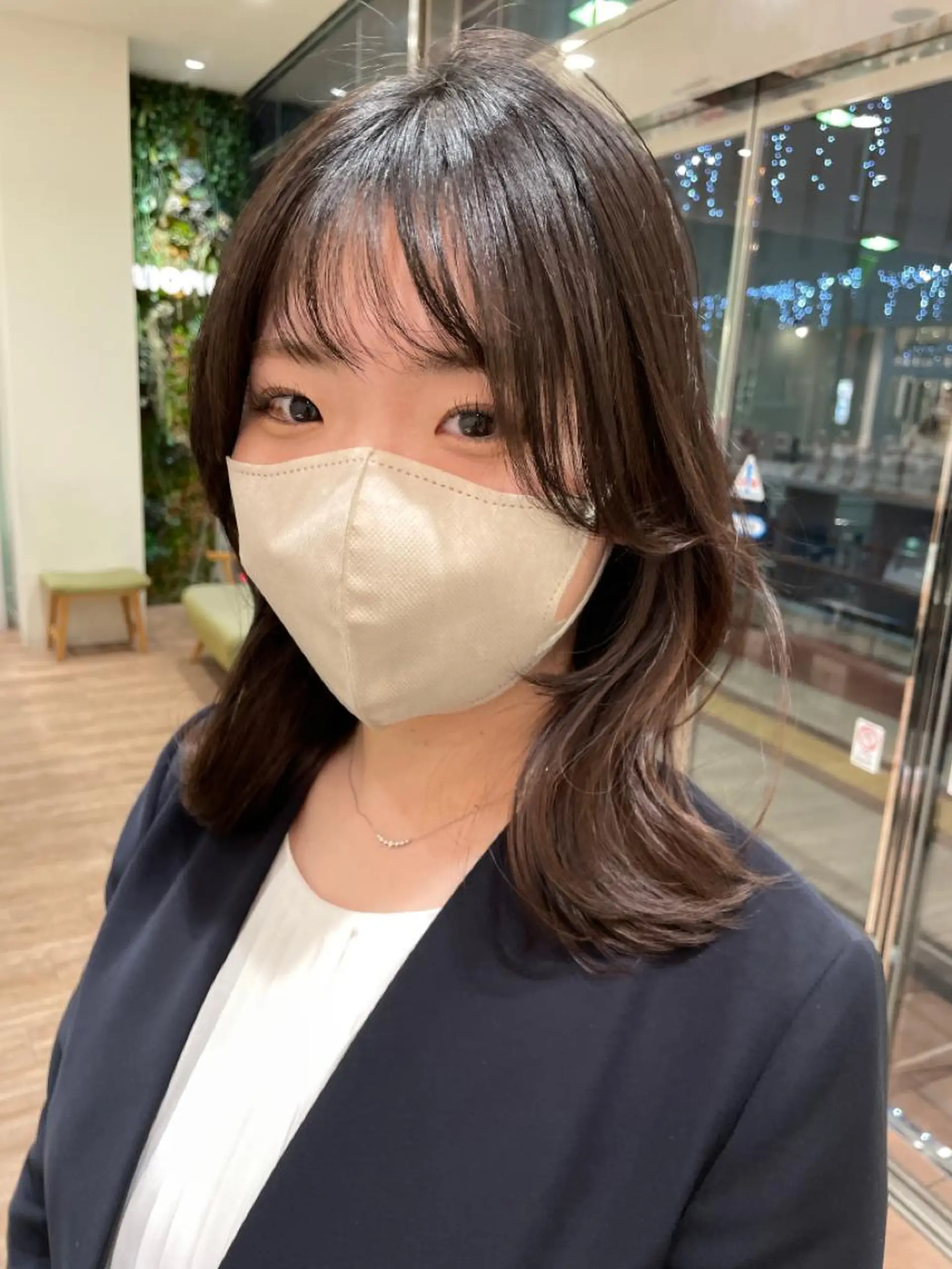 ミディアム 韓国／大宮／レイヤー 🤍AYA🤍のヘアスタイル