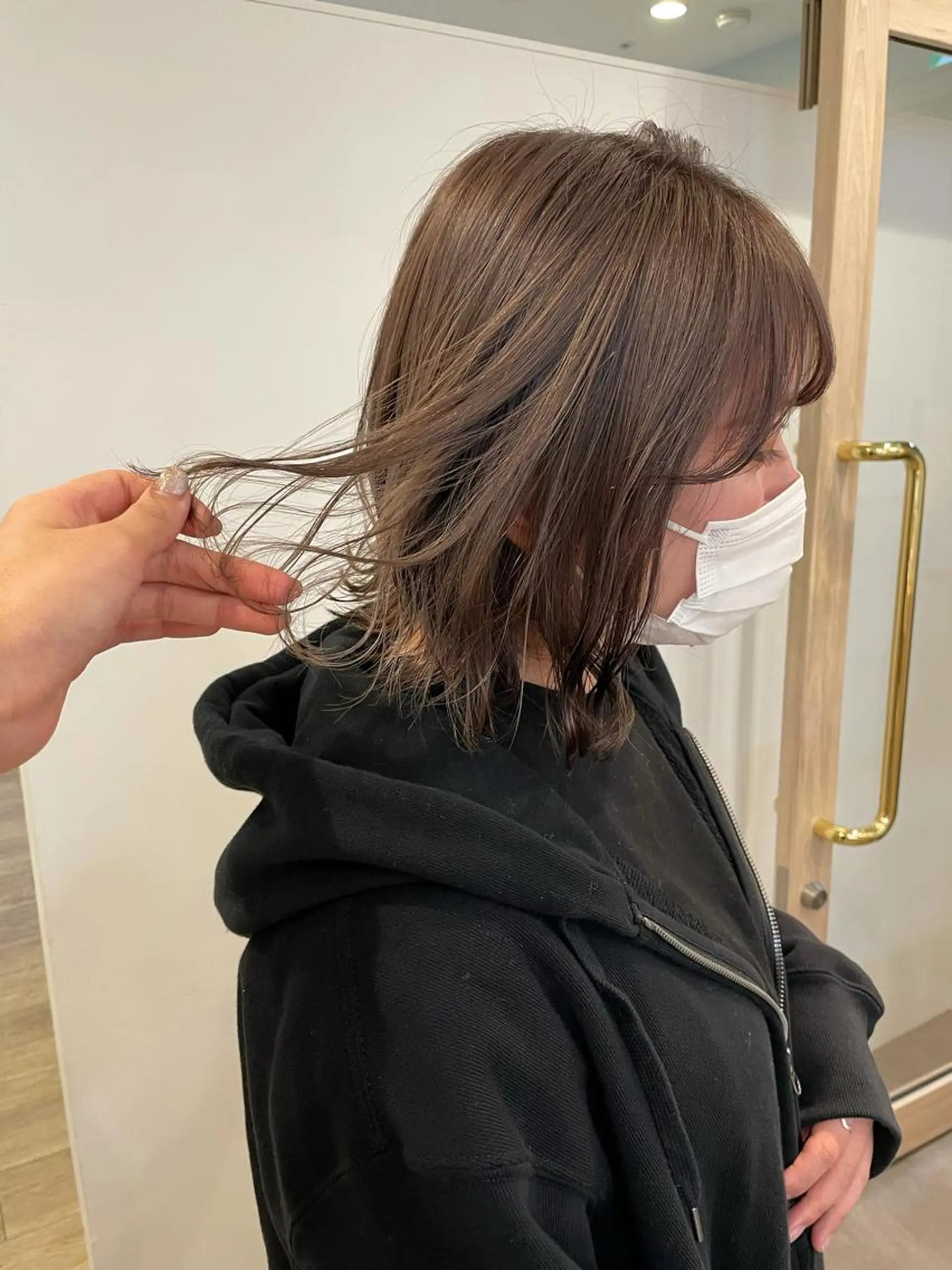 ショート 大迫 江梨のヘアスタイル