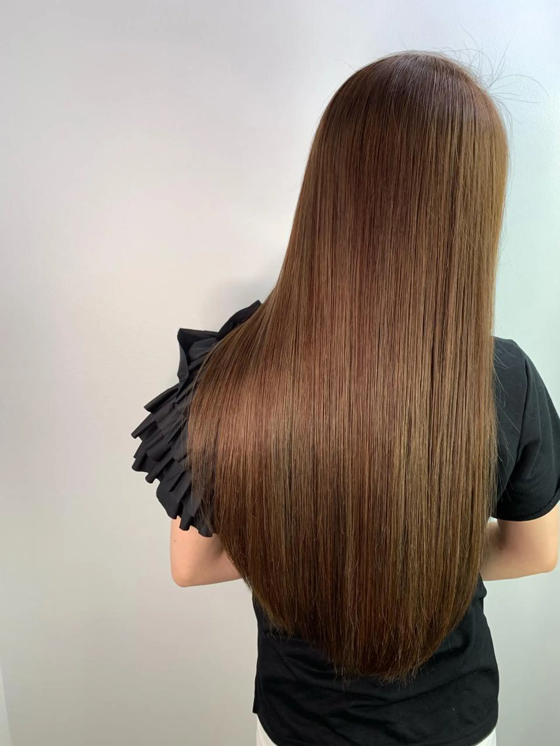 ロング カット ヘアカラー トリートメント _WHITE京橋店所属・【White京橋】 岸　拓斗のヘアスタイル