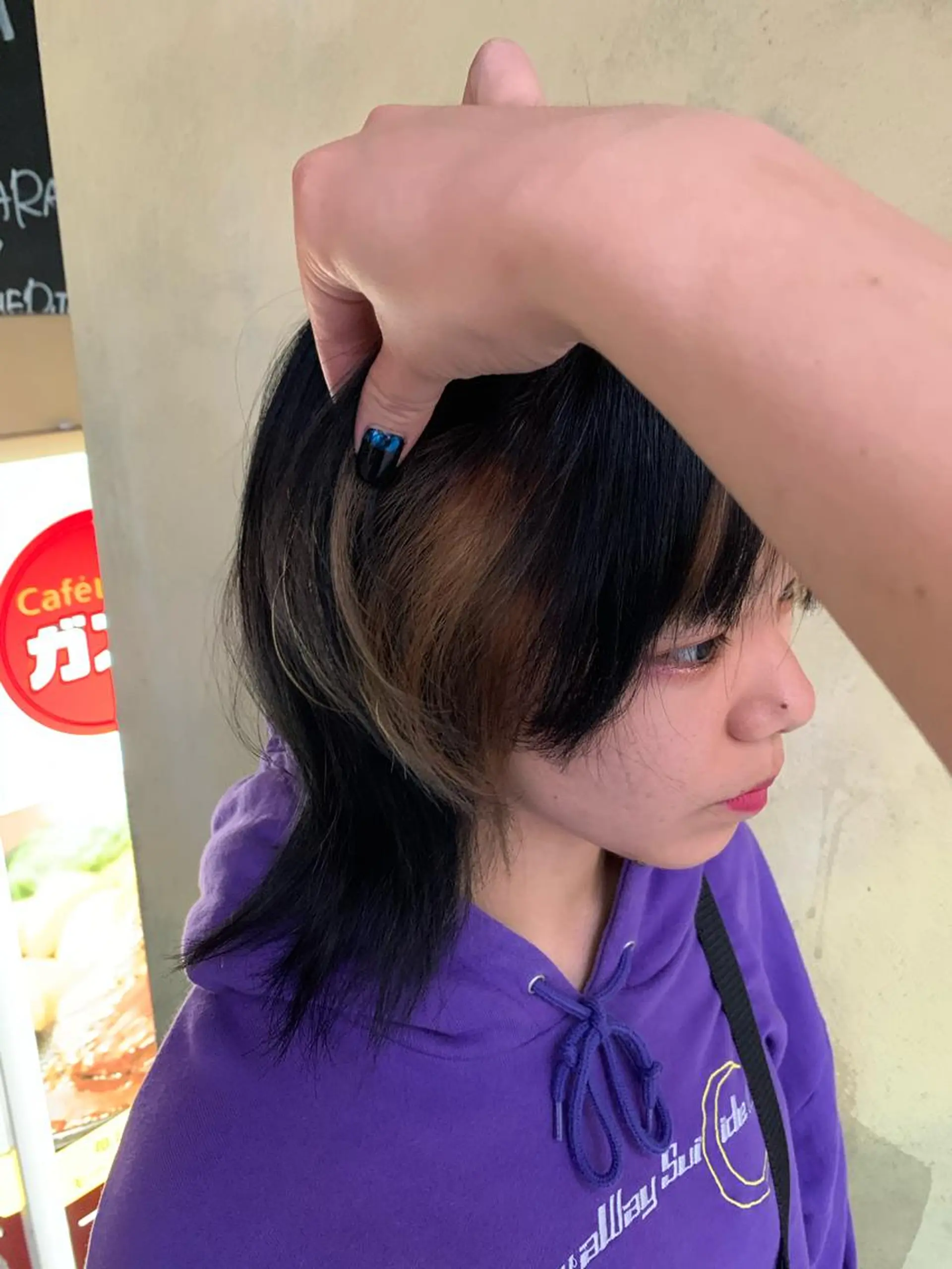 ショート カラー 立川/シールエクステ /みづきのヘアスタイル