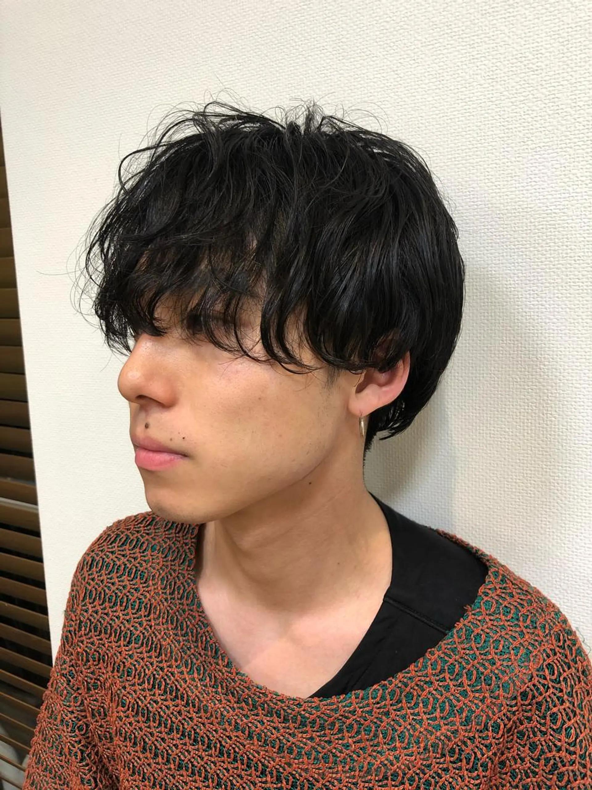 ショート カラー パーマ ヘアアレンジ メンズ ❣️倉敷❣️美髪 カラー能登一成のヘアスタイル