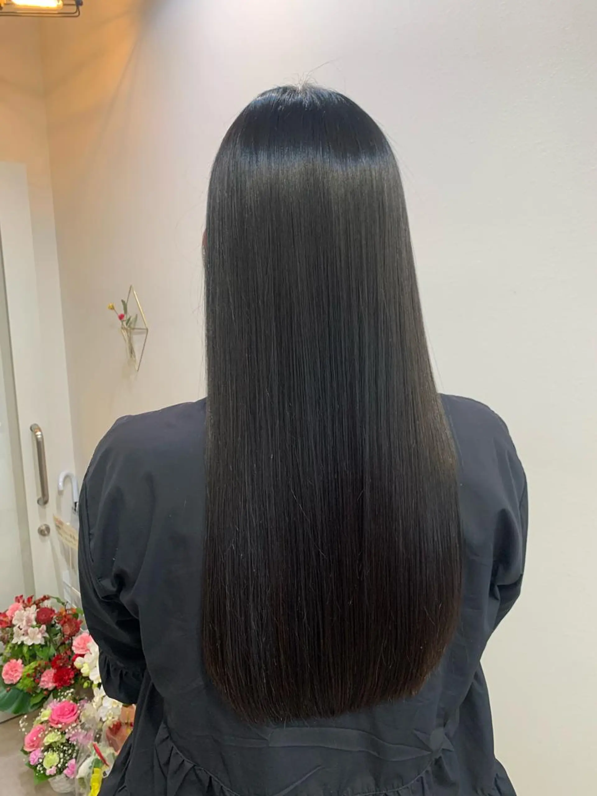 ロング くせ毛 髪質改善 縮毛矯正 トリートメント 酸熱トリートメント トリートメント 酸熱トリートメント/ 髪質改善🌟玉井香奈のヘアスタイル