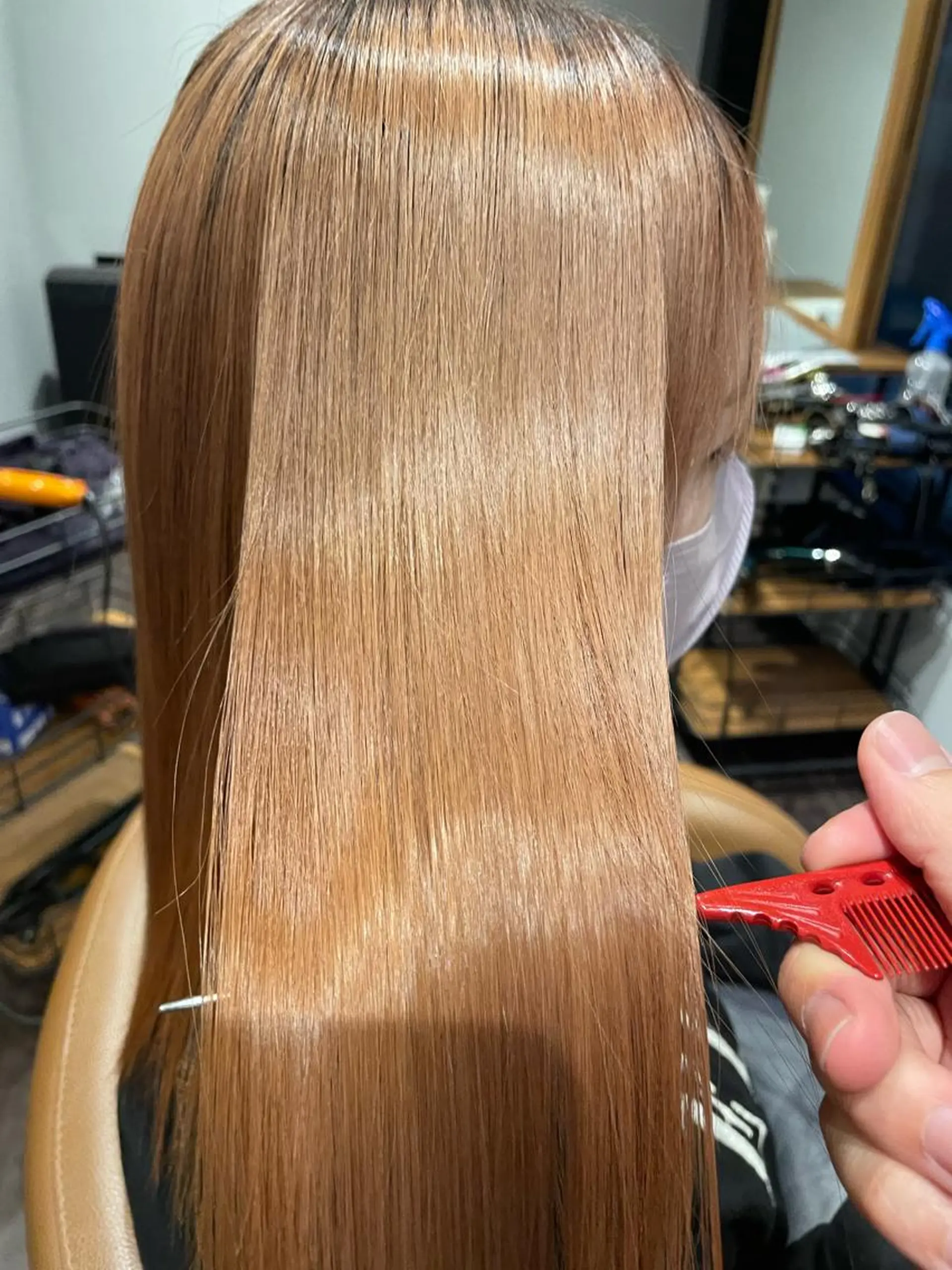 ミディアム トリートメント Mavie hair所属・髪質改善×潤艶カラー ⭐️岡田崇彰のヘアスタイル