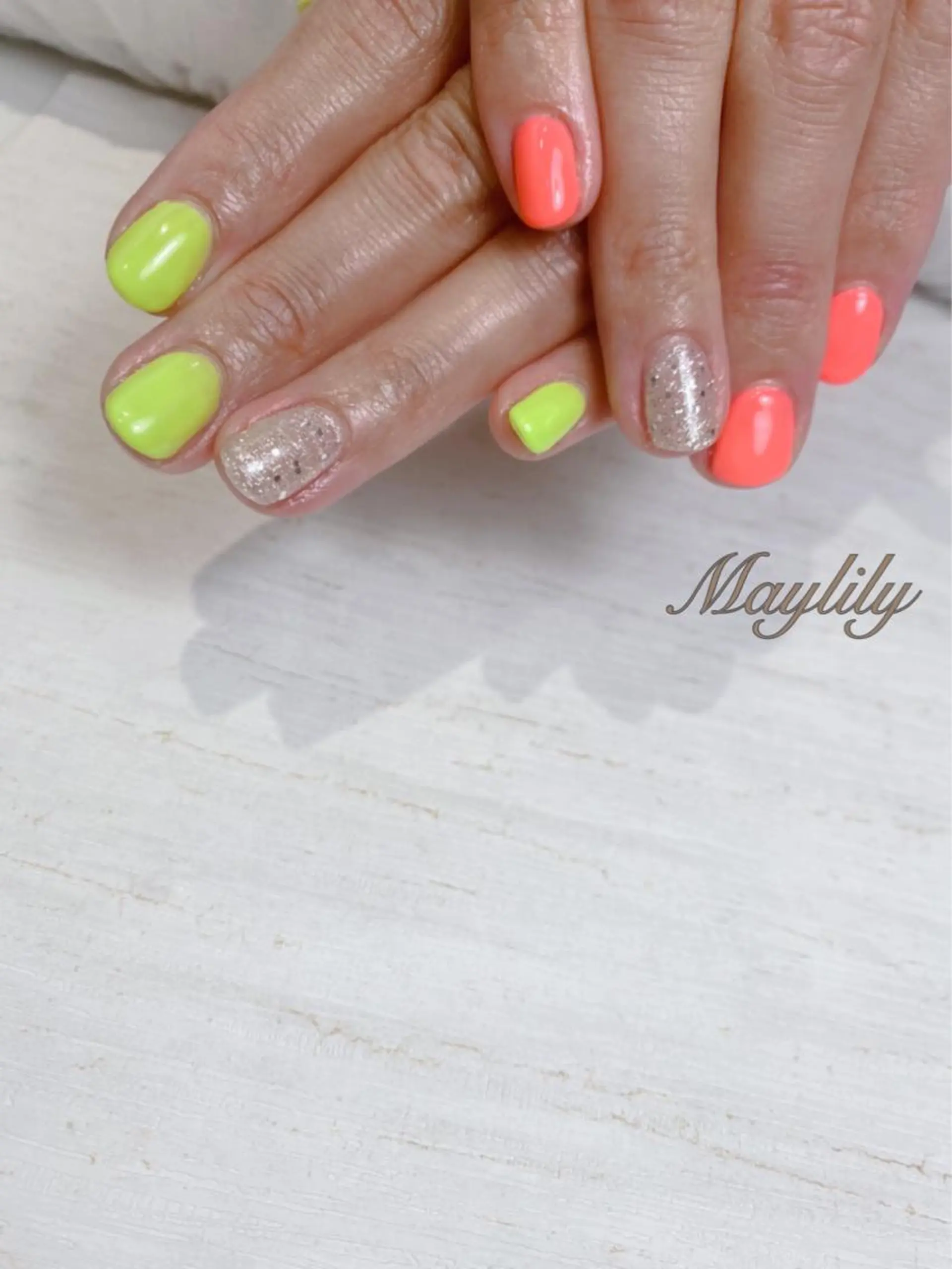 ネイル Nail care salon Maylily所属・Nail salon Maylilyのネイルデザイン