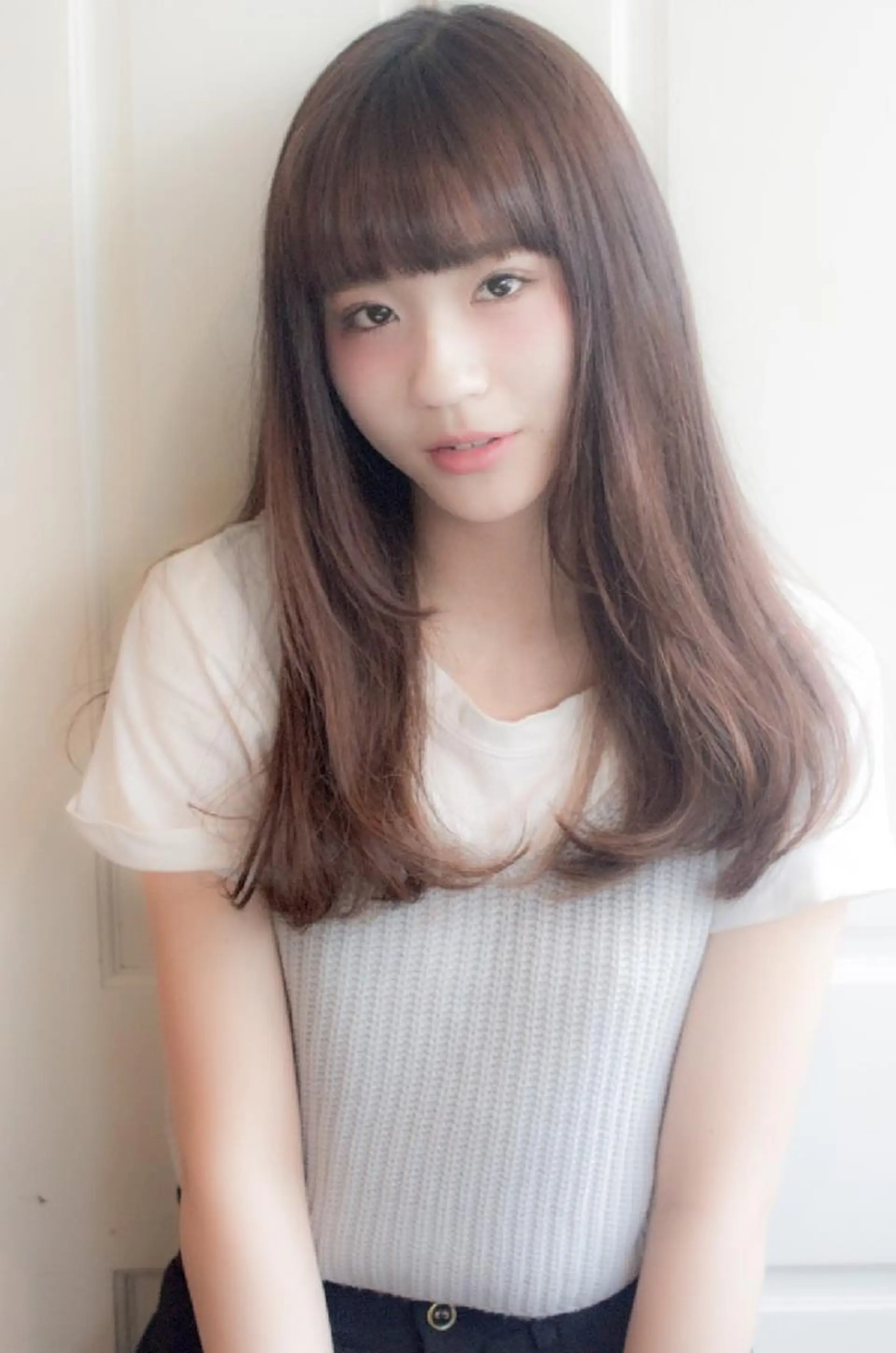 ロング カット ヘアカラー HAIR WORKS HELM所属・ショート✨ボブ✨代表 新田見美仁のヘアスタイル