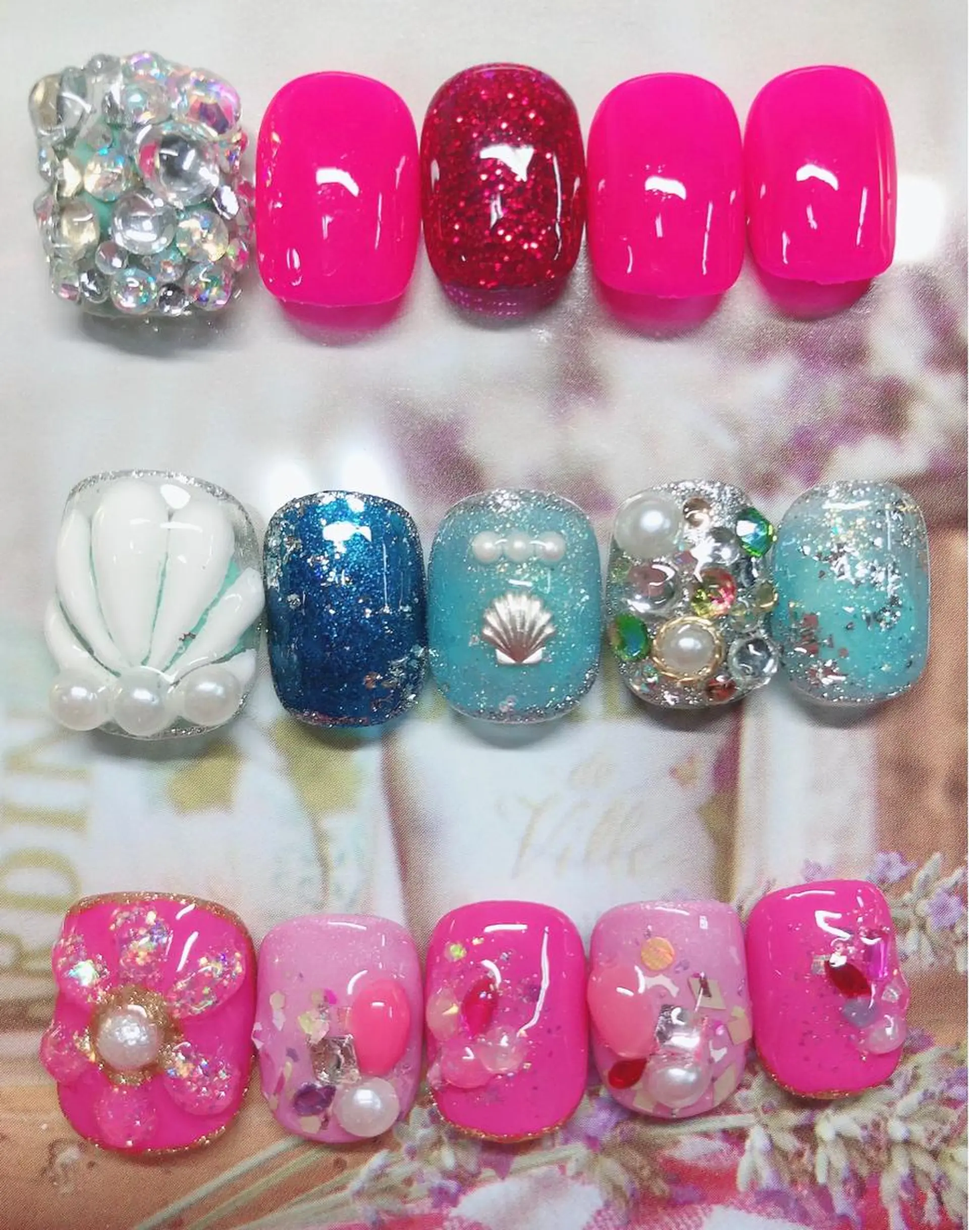 ネイル フットネイル Tomita chikaのネイルデザイン