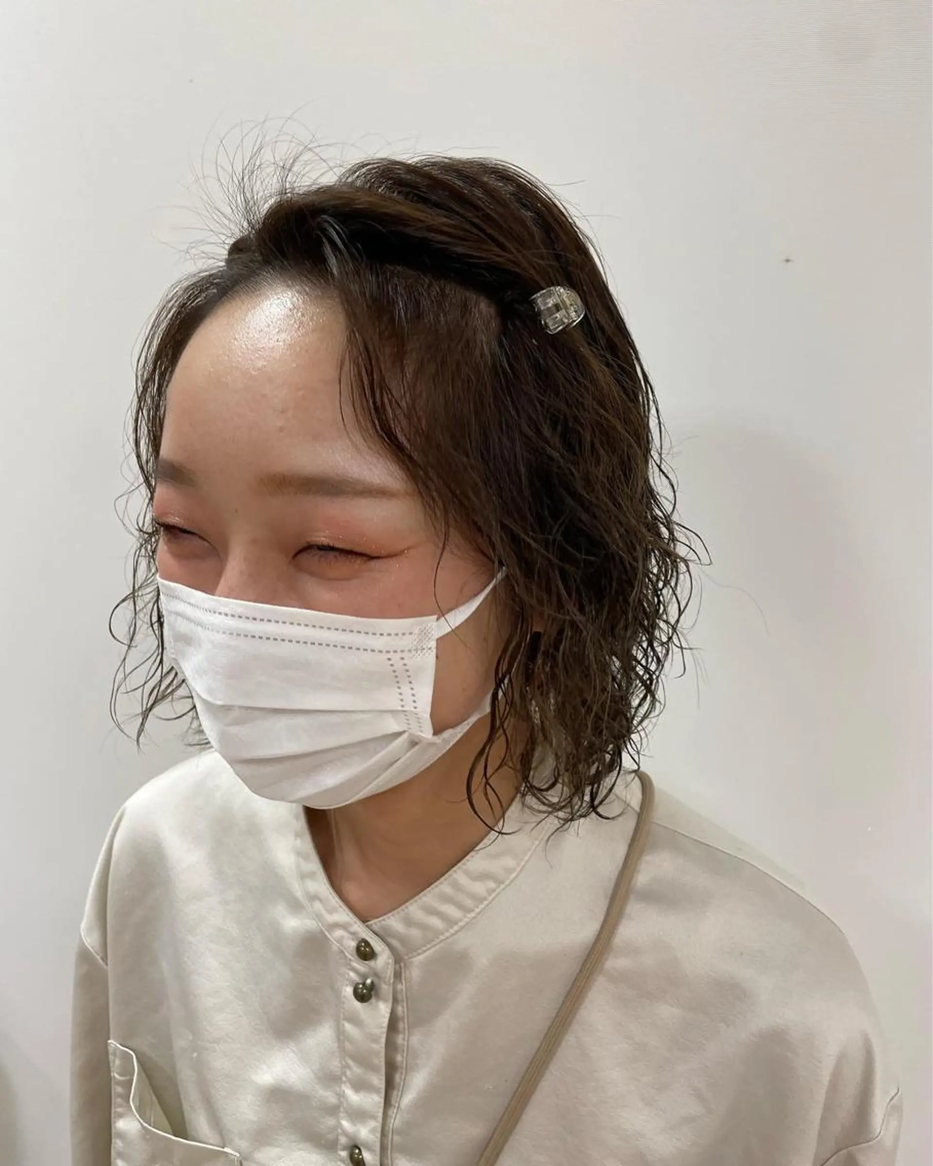 ショート カラー ヘアカラー トリートメント ヘッドスパ ヘアセット 暖色レイヤー 🥀REIRIのヘアスタイル