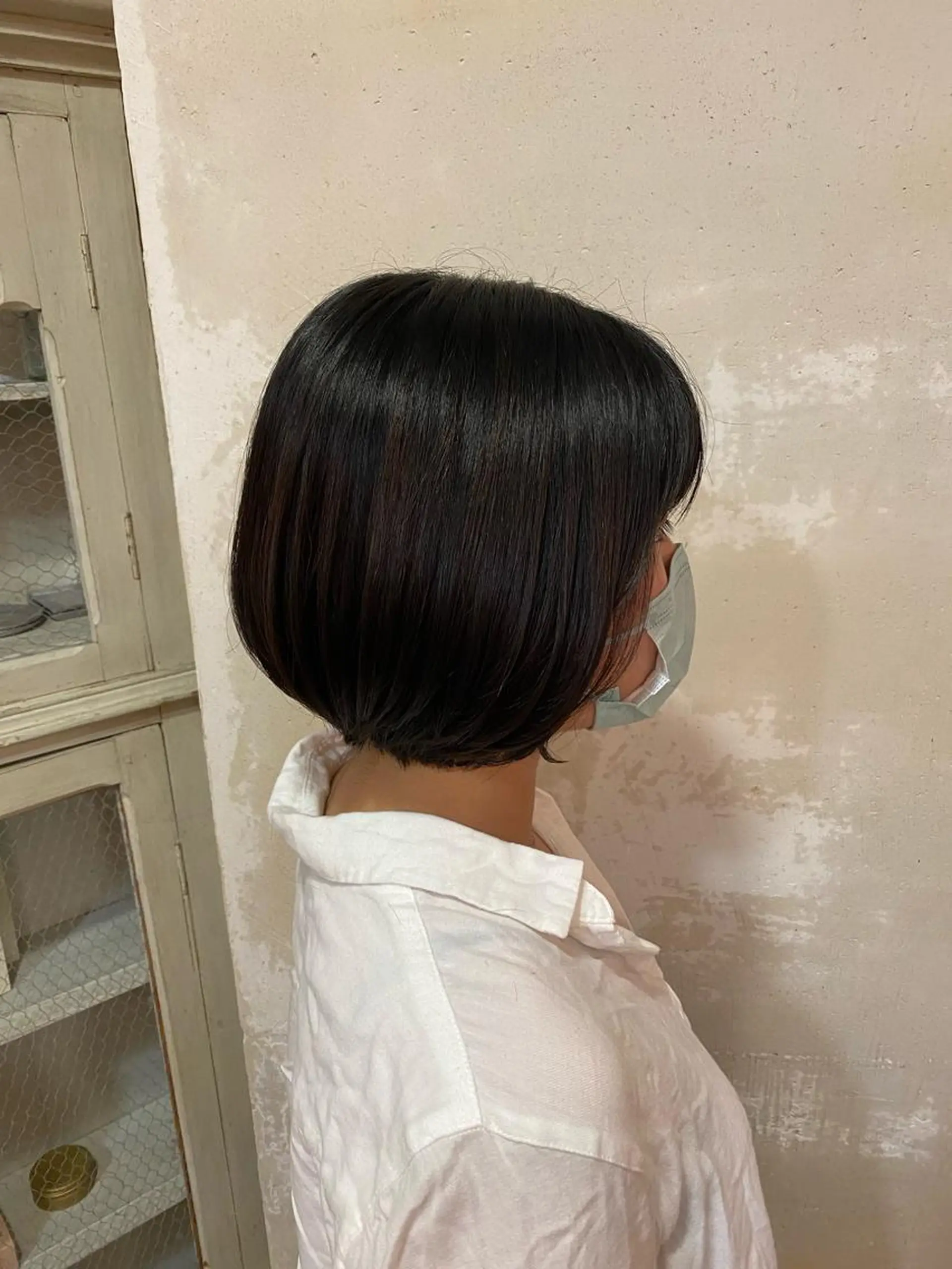 ショート ショートボブ ボブ ショートヘア amie by afloat(エイミーバイアフロート)所属・井上 日菜乃のヘアスタイル