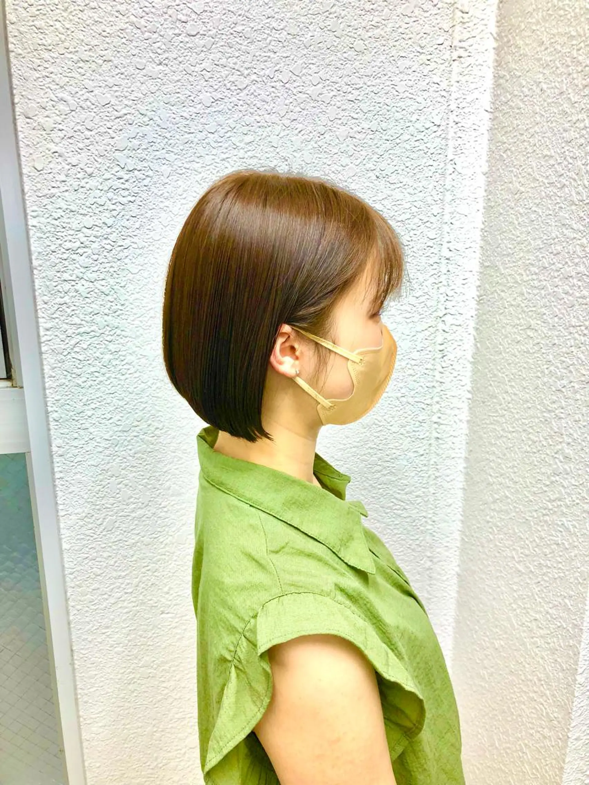 ショート ボブ 成田 和樹のヘアスタイル