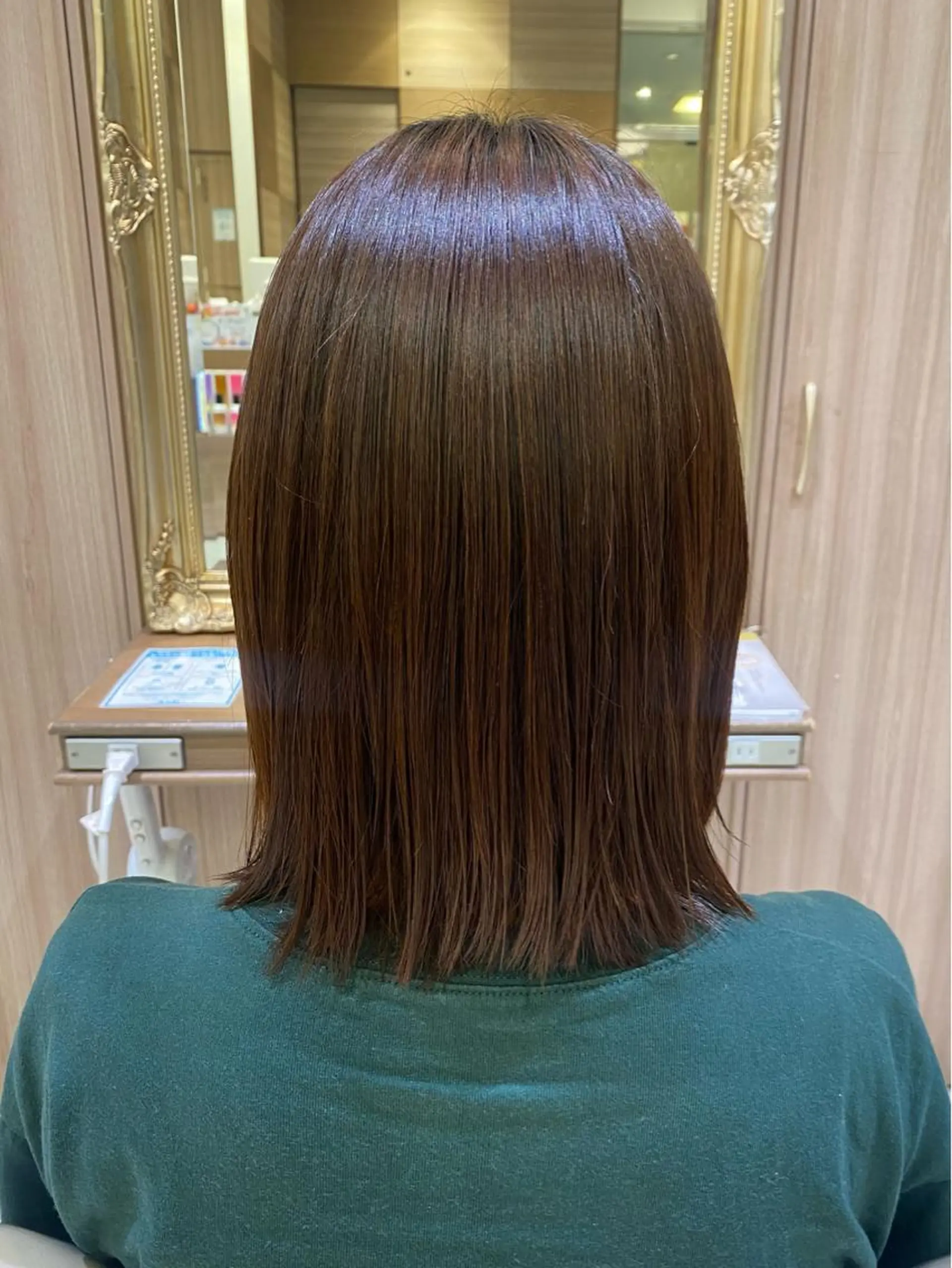 ミディアム パーマ 古川 琴美のヘアスタイル