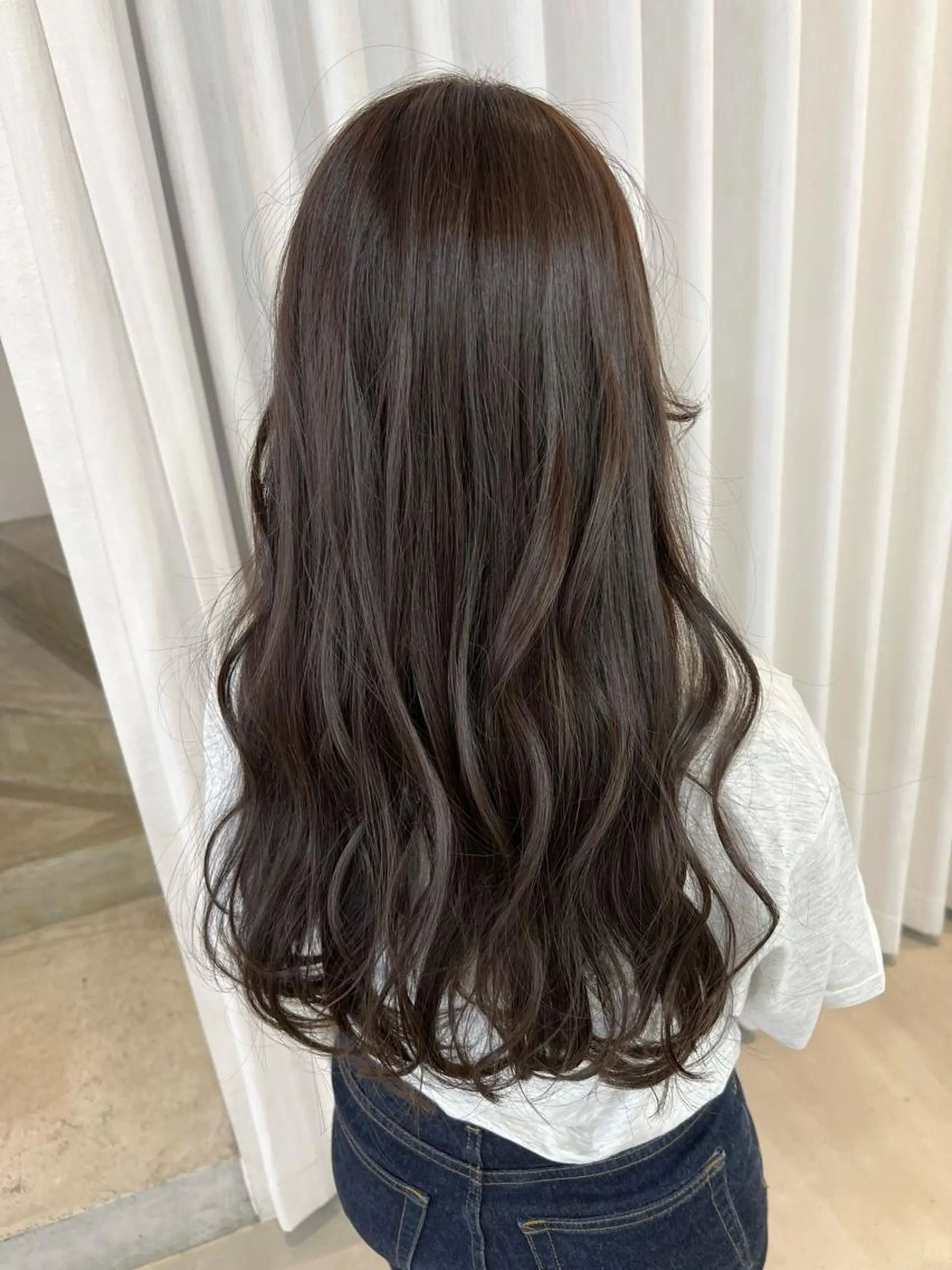 セミロング 浅井 大雅のヘアスタイル