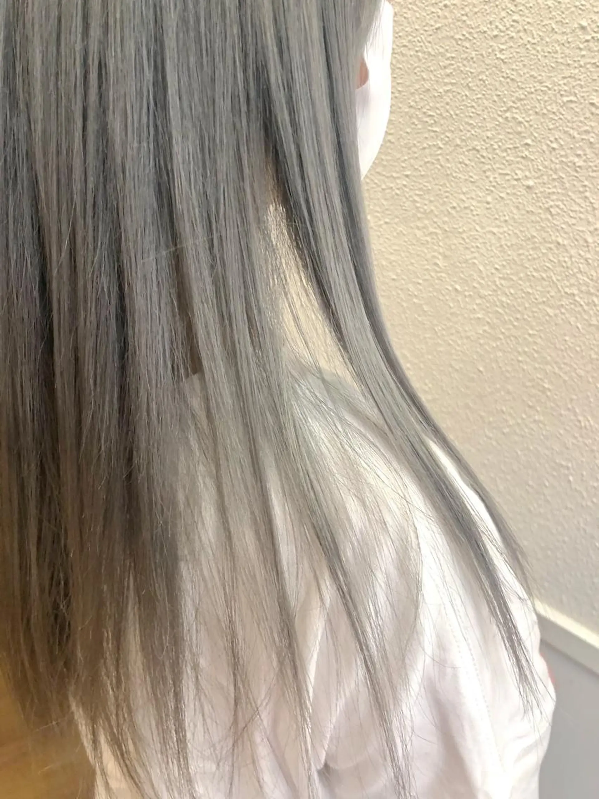 ロング カラー グレージュ カット ヘアカラー トリートメント 髪質改善/美髪矯 正ヤマモトハルキのヘアスタイル