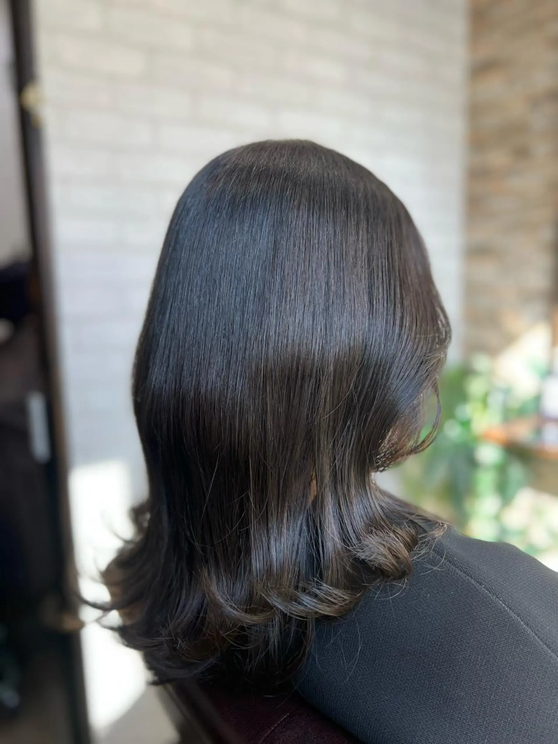 ミディアム カラー アッシュ ダークアッシュ カット ヘアカラー トリートメント 多賀 順平のヘアスタイル