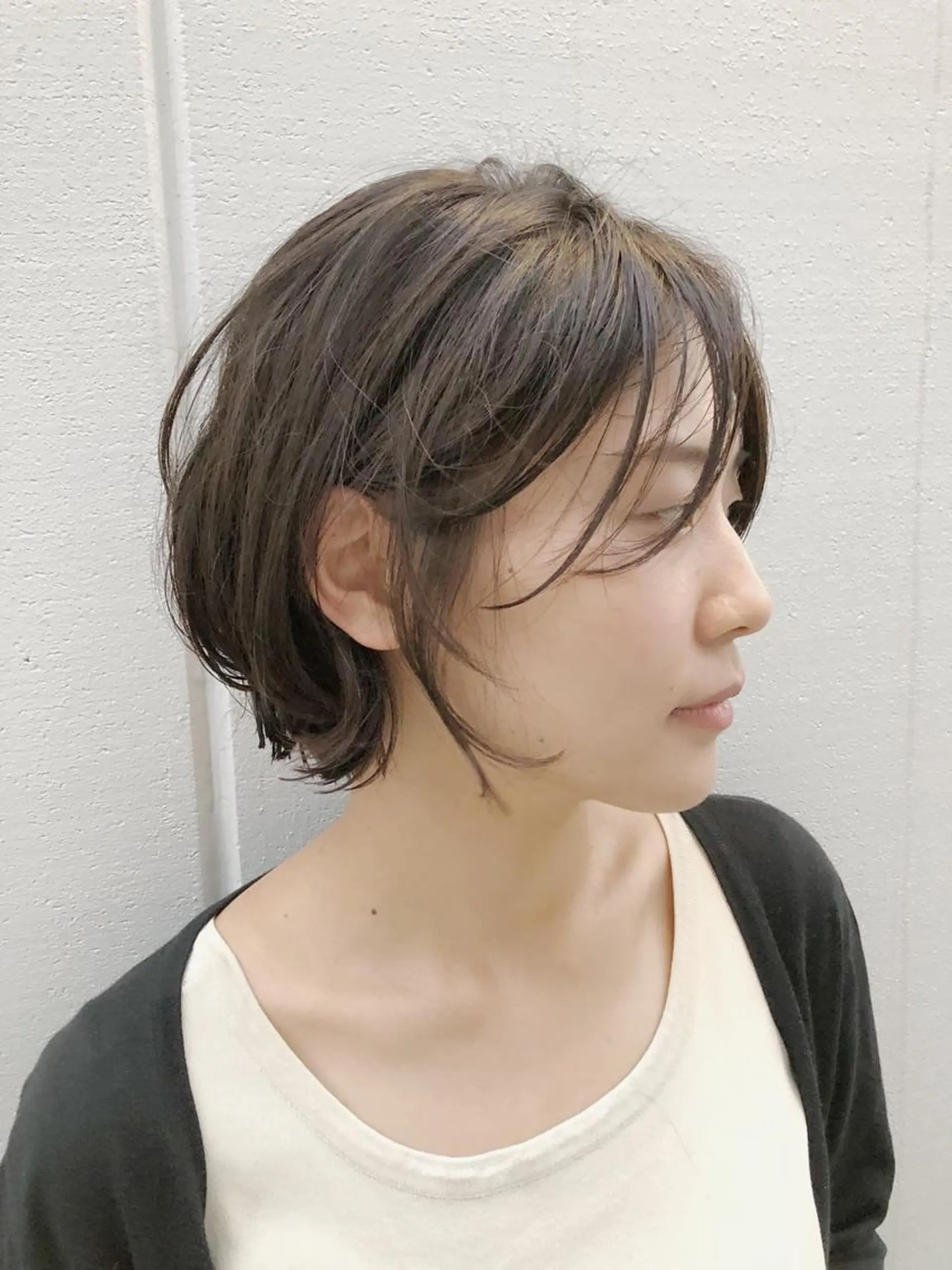 ショート パーマ ノグチ ユウキ/ボブのヘアスタイル