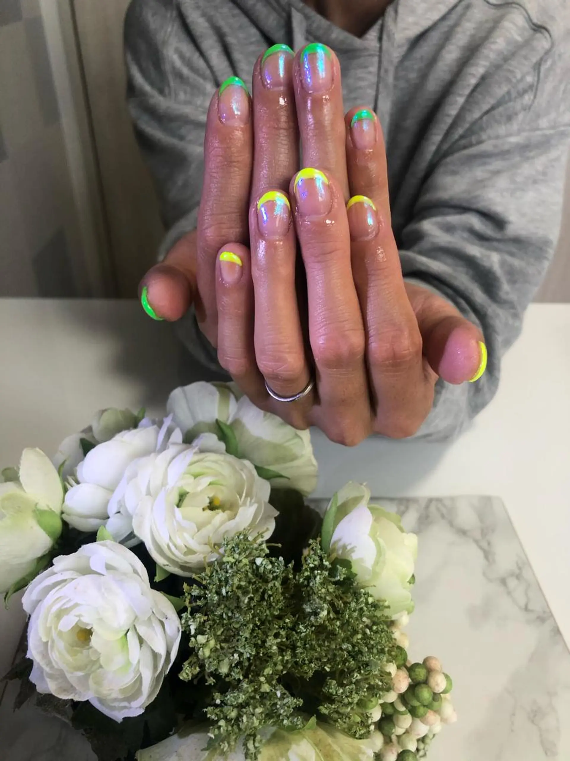 ネイル オーロラネイル フレンチネイル nanamin nail所属・眉サロン KE. 船橋日大前駅徒歩1分のその他イメージ