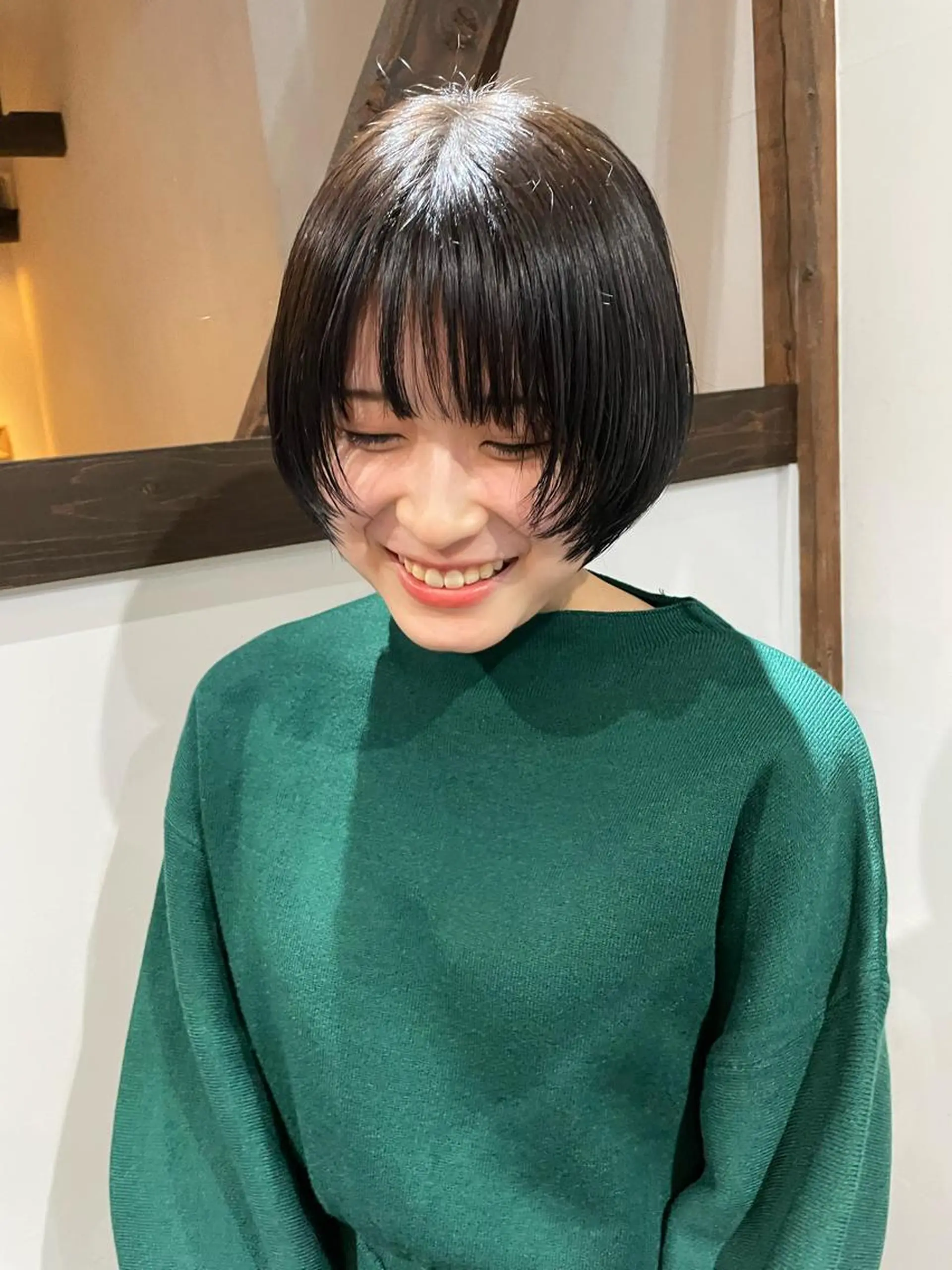 ショート ヒナゴ トヨカズのヘアスタイル