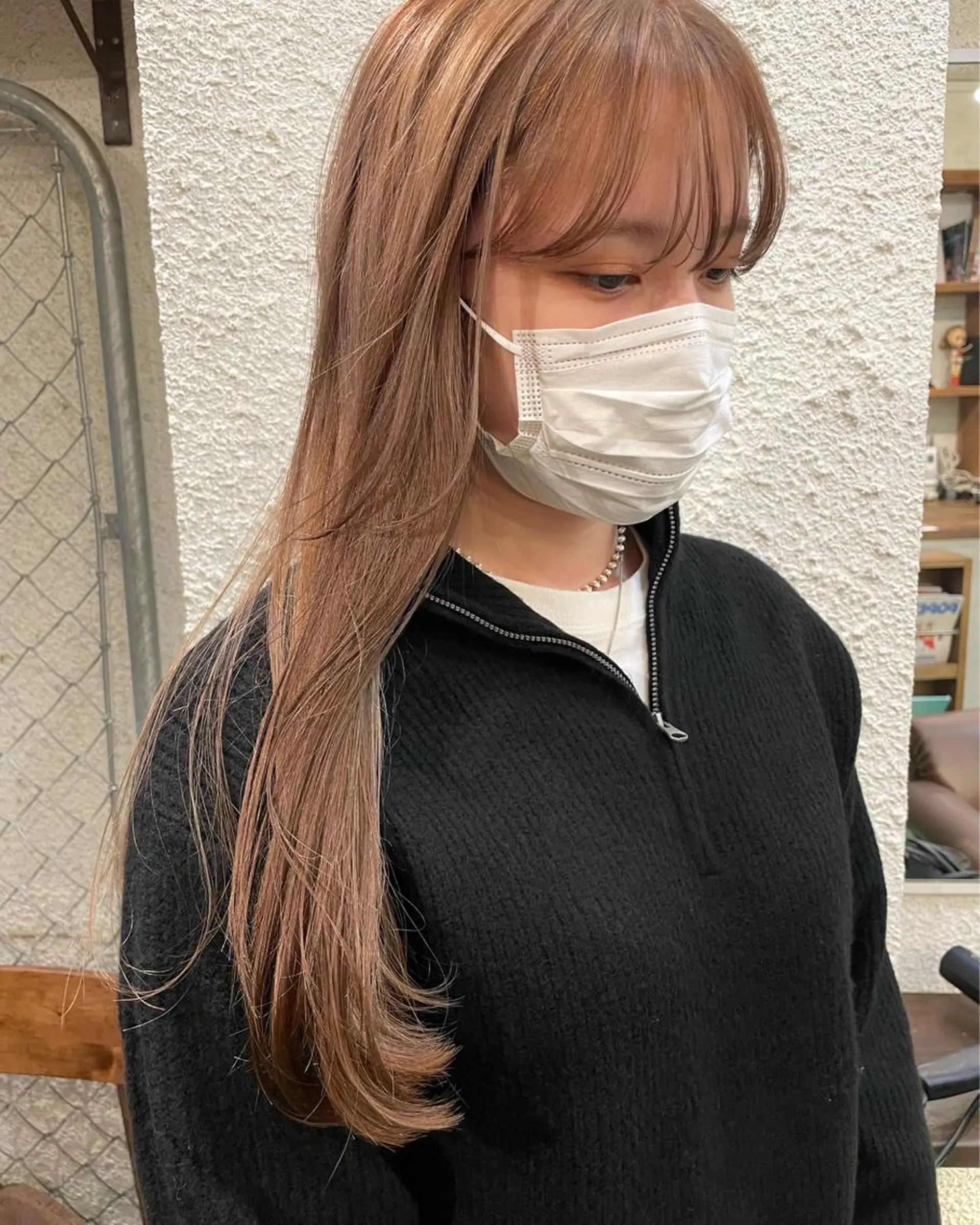 ロング カラー ブリーチ TO C所属・ボブ/ミディアム RIONAのヘアスタイル