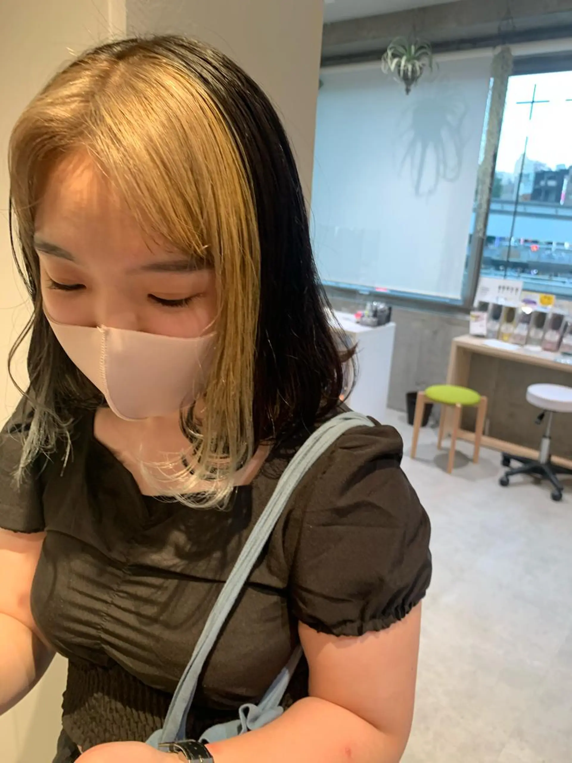 カラー AO所属・RISAKO 艶髪モテヘア🎀府中のヘアスタイル