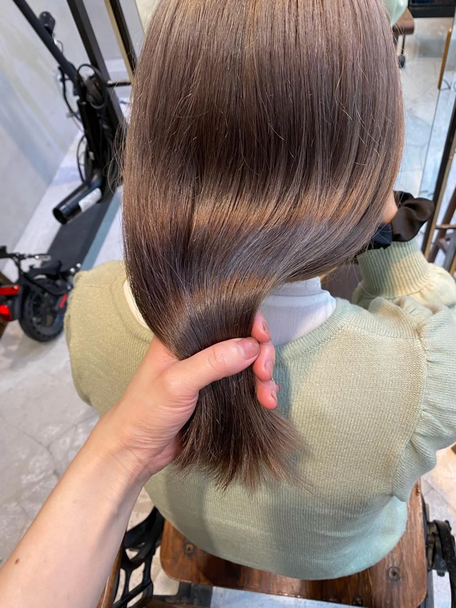 ロング 韓国レイヤー/透明感 カラー🦋mioのヘアスタイル