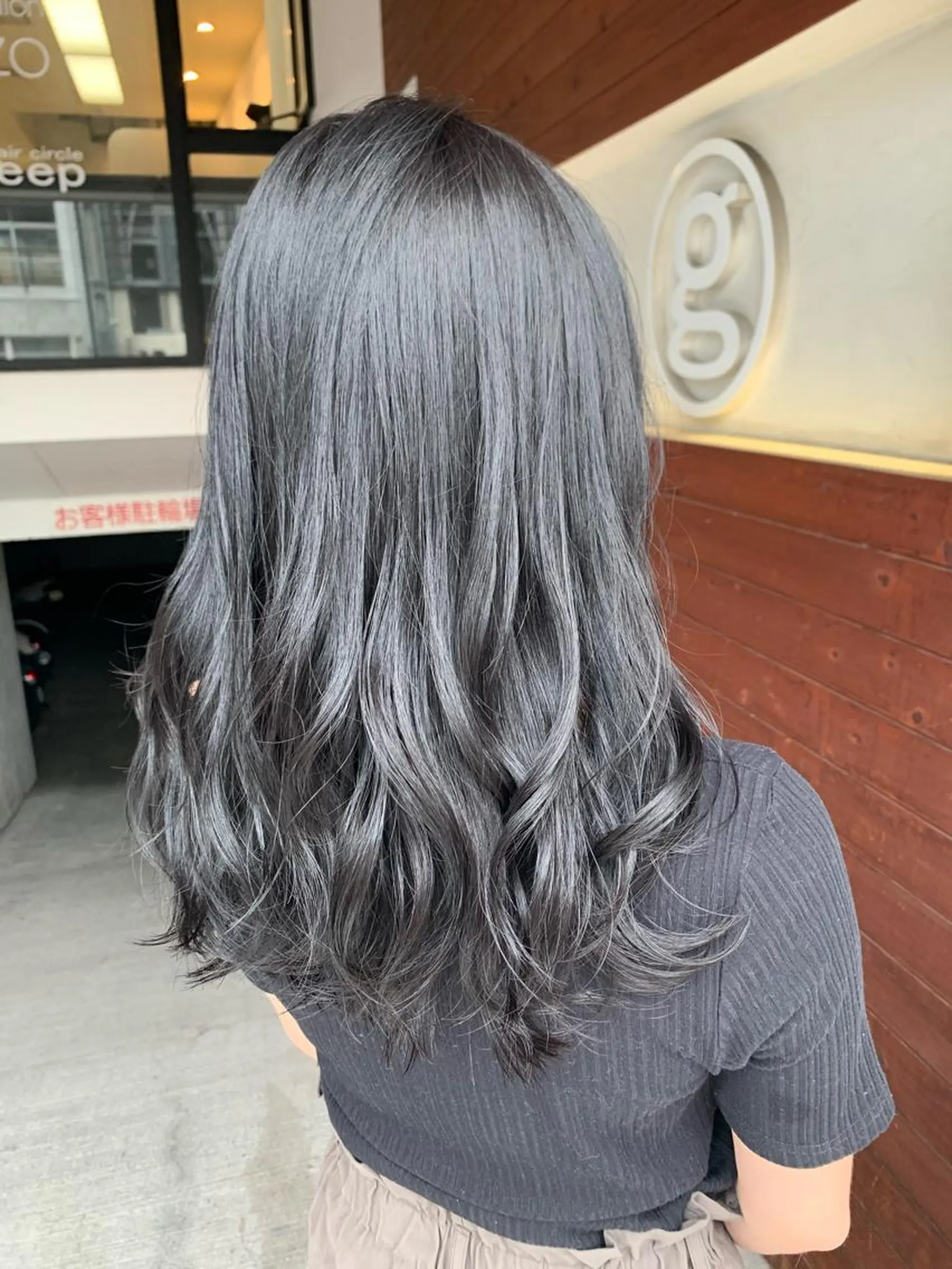 セミロング カラー カット ヘアカラー トリートメント IORI #韓国ヘア#髪質改善のヘアスタイル