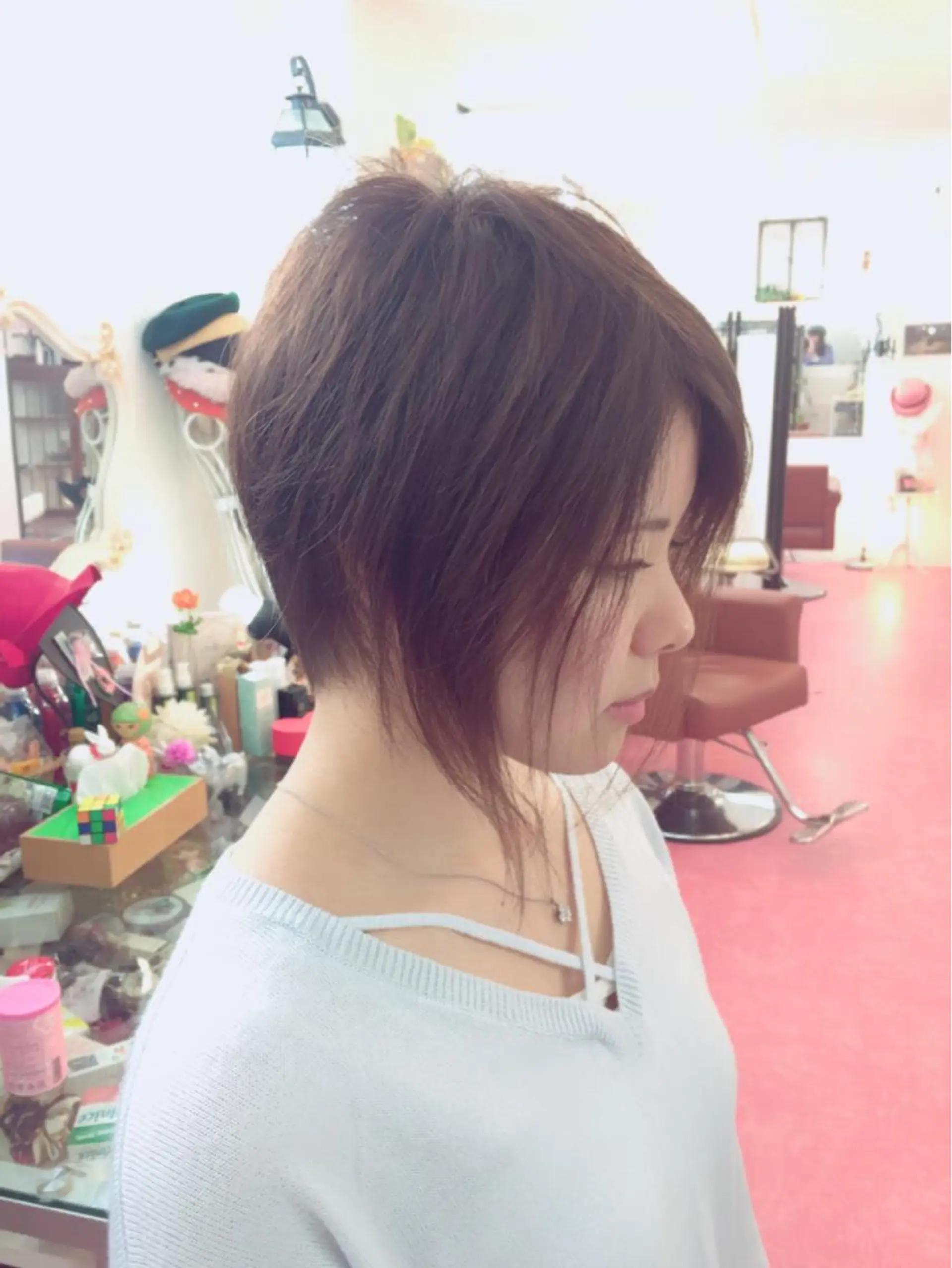 ショート ティアラbyギャロ ティアラbyギャロのヘアスタイル