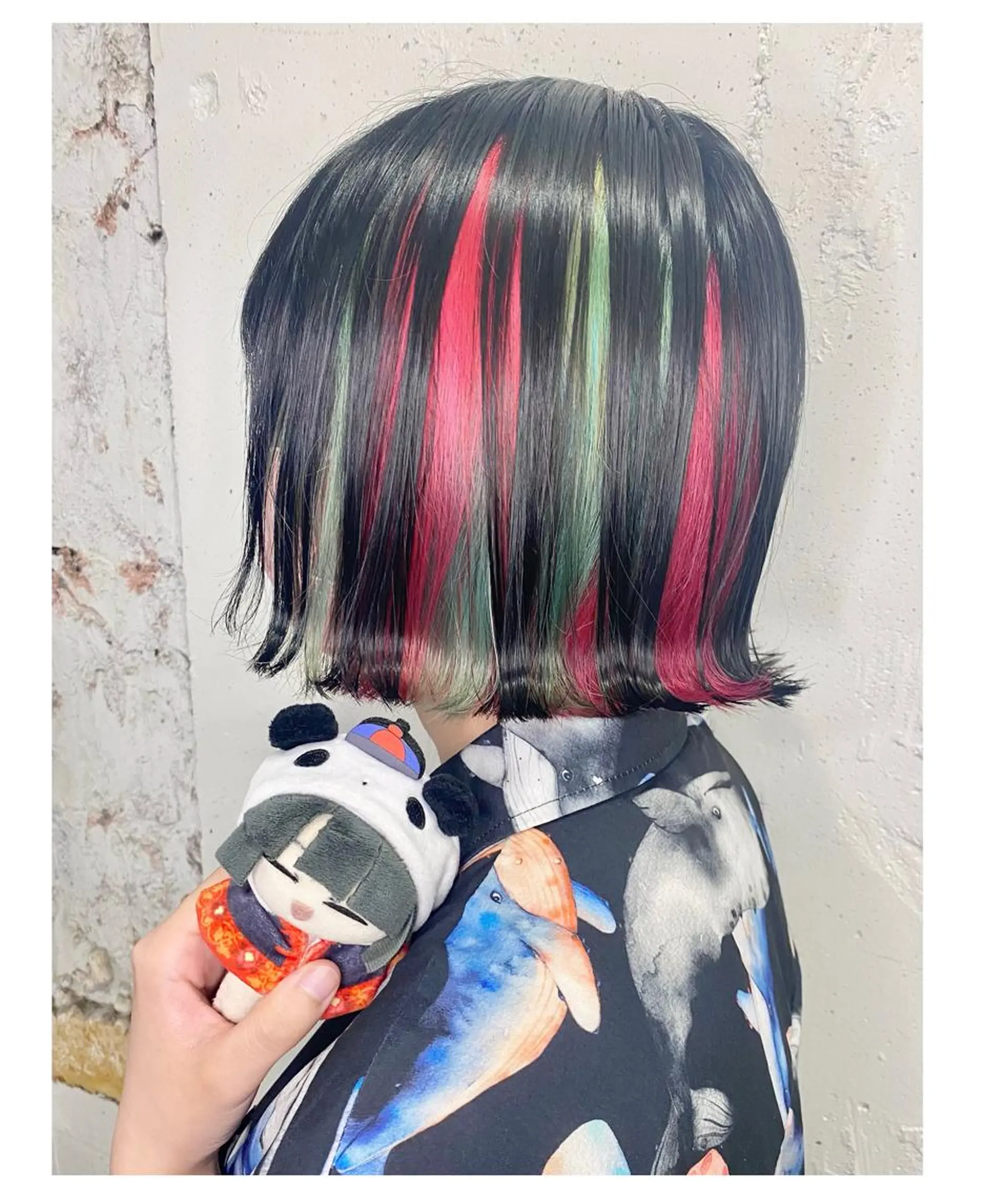 ショート カラー ヘアカラー GARU-ガル-所属・TSUNO🦖 派手髪/オタク美容師のヘアスタイル
