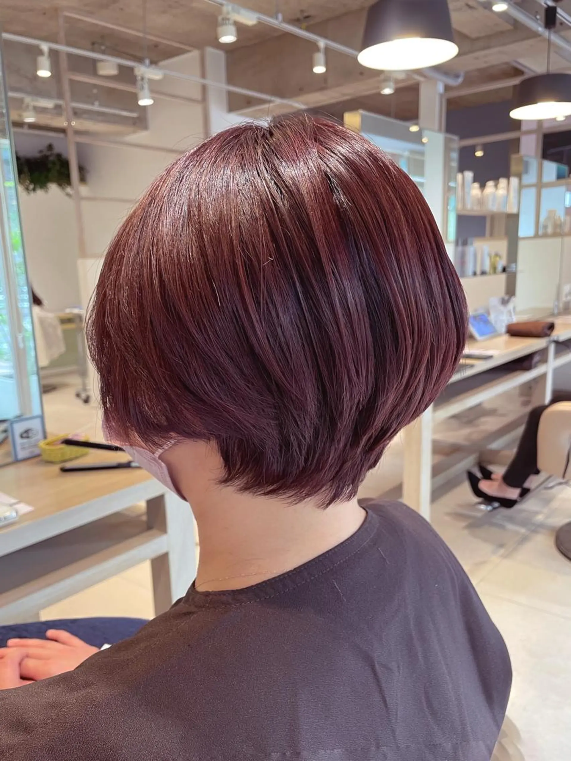 ショート カット ヘアカラー 当日予約◎/艶カラー /縮毛矯正/雨森大晃のヘアスタイル