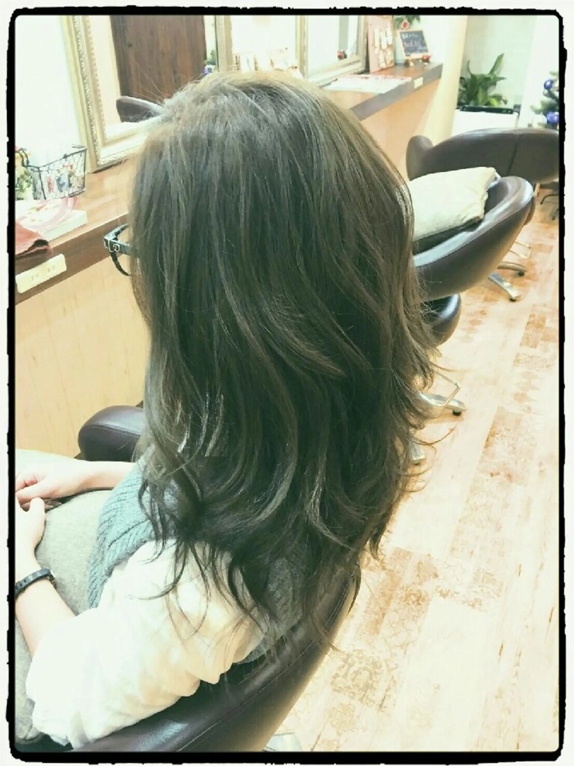 セミロング ロング カラー RIN hair factory所属・松本 清輝のヘアスタイル