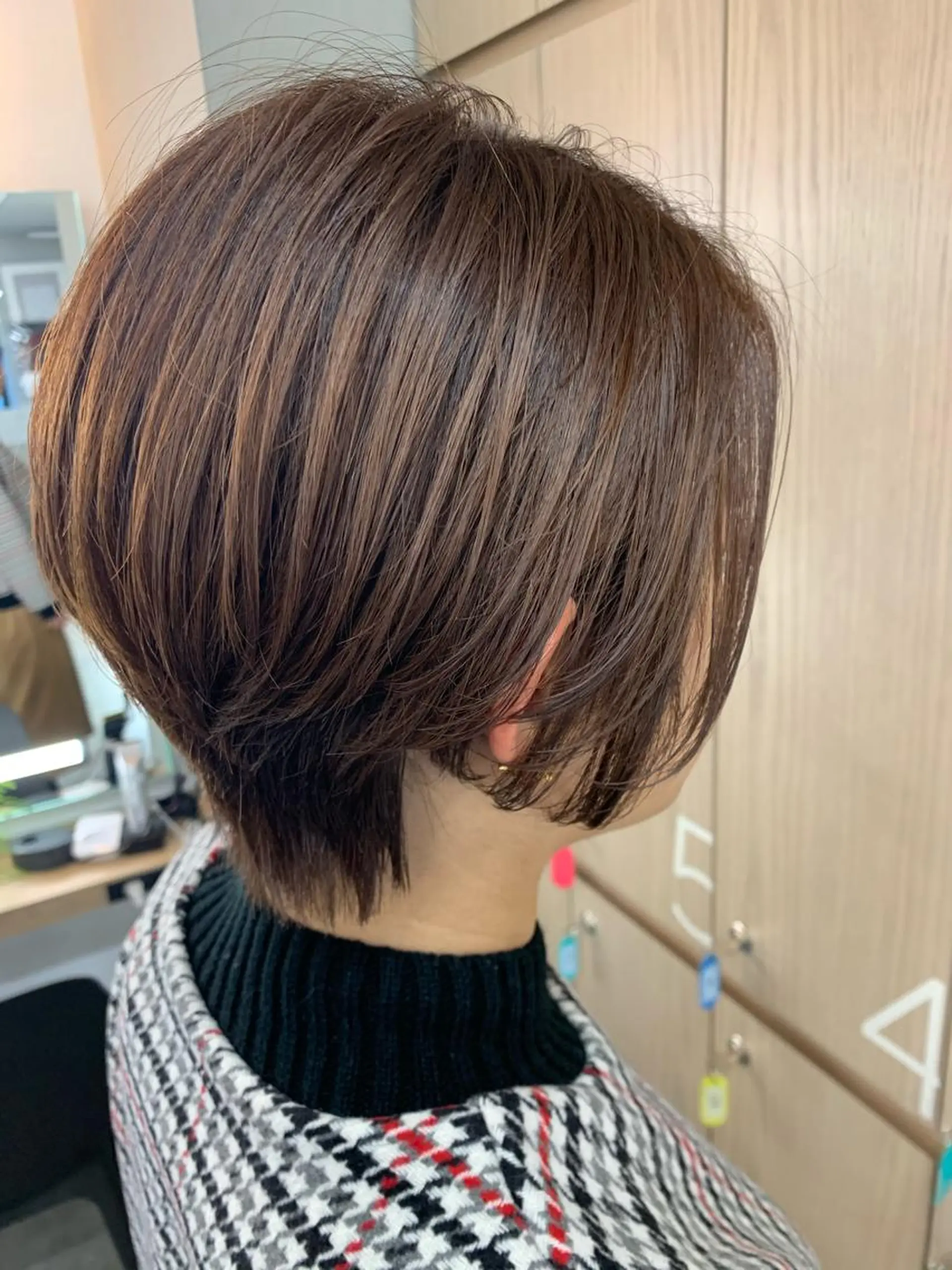 ショート カラー Silk-lei【銀座店】所属・銀座/美髪縮毛矯正 /髪質改善/山本翔華のヘアスタイル