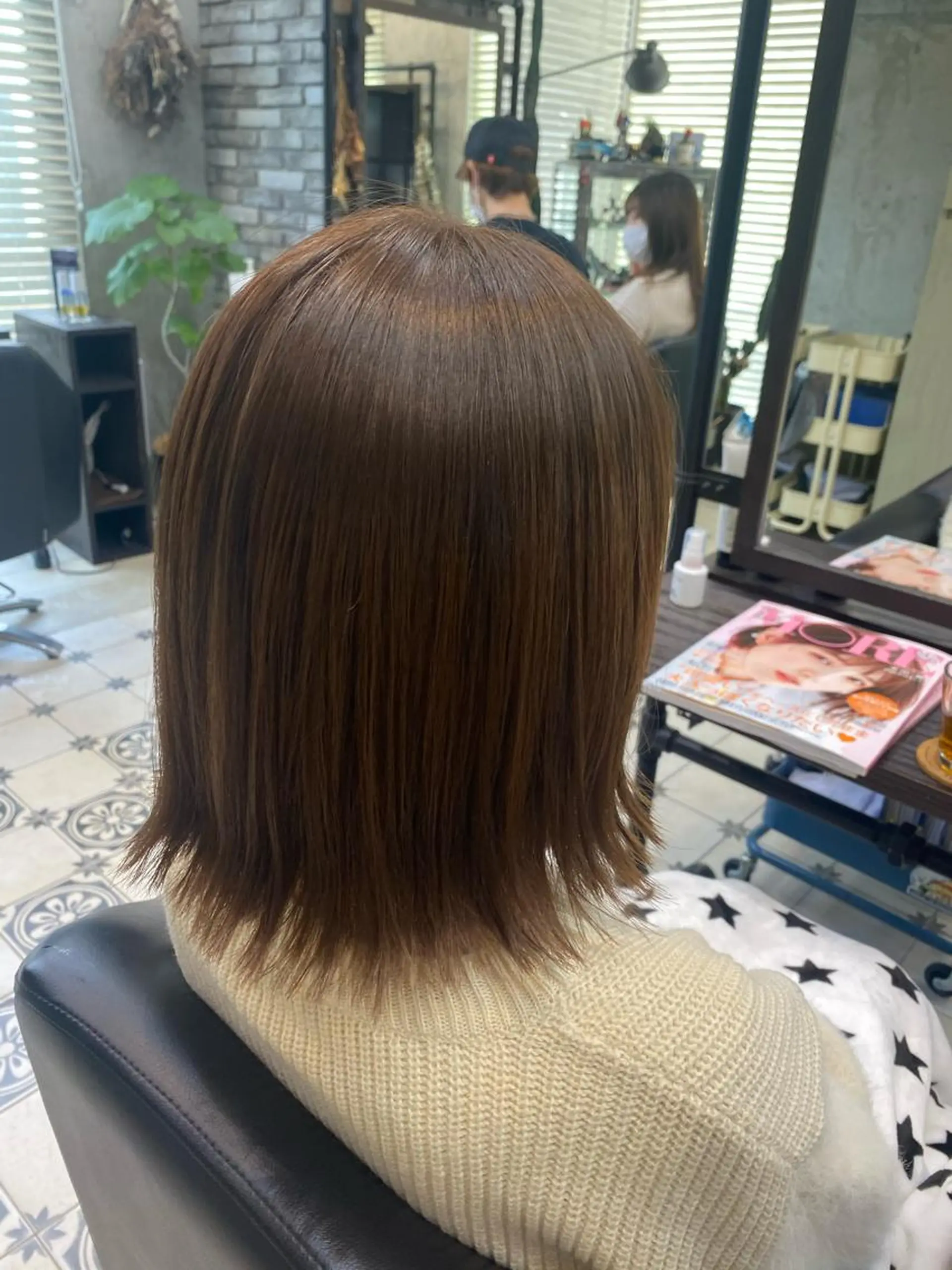 ショート カラー 学生 トリートメント カット ヘアカラー トリートメント 韓国ヘア☁️ mitsukiのヘアスタイル