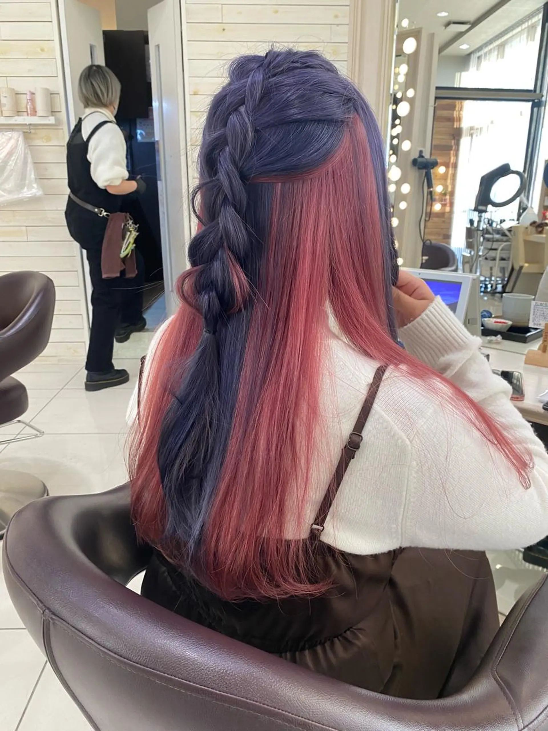 ロング カラー riho/ブリーチ/ デザインカラー/辻堂のヘアスタイル