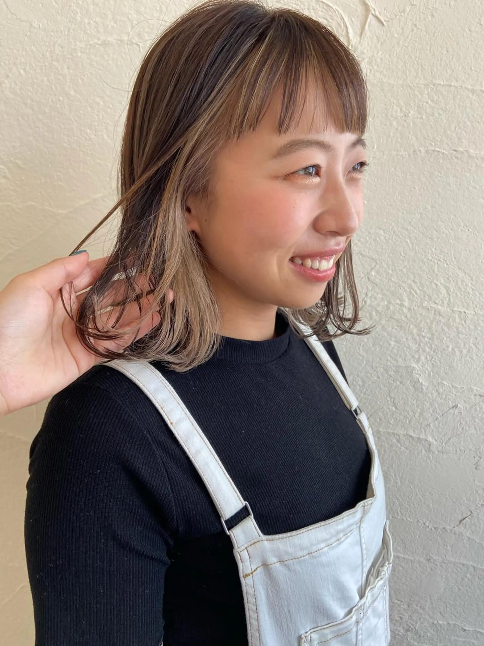 ミディアム カラー Hair Musee   柱店所属・topstylist 吉住 早織のヘアスタイル