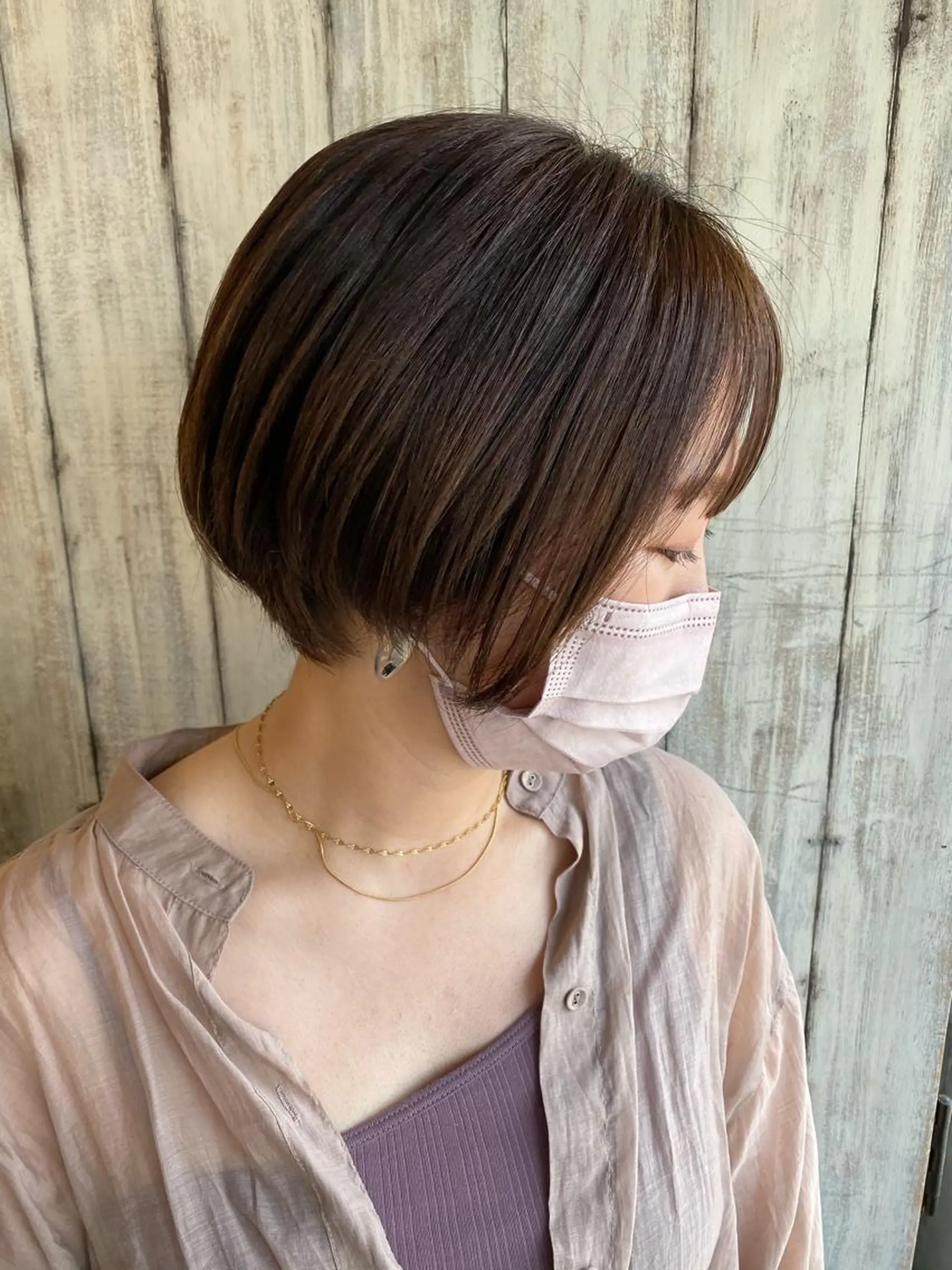 ショート カラー hair studio nico...所属・アイラッシュニコ 麻生のマツエク・マツパデザイン