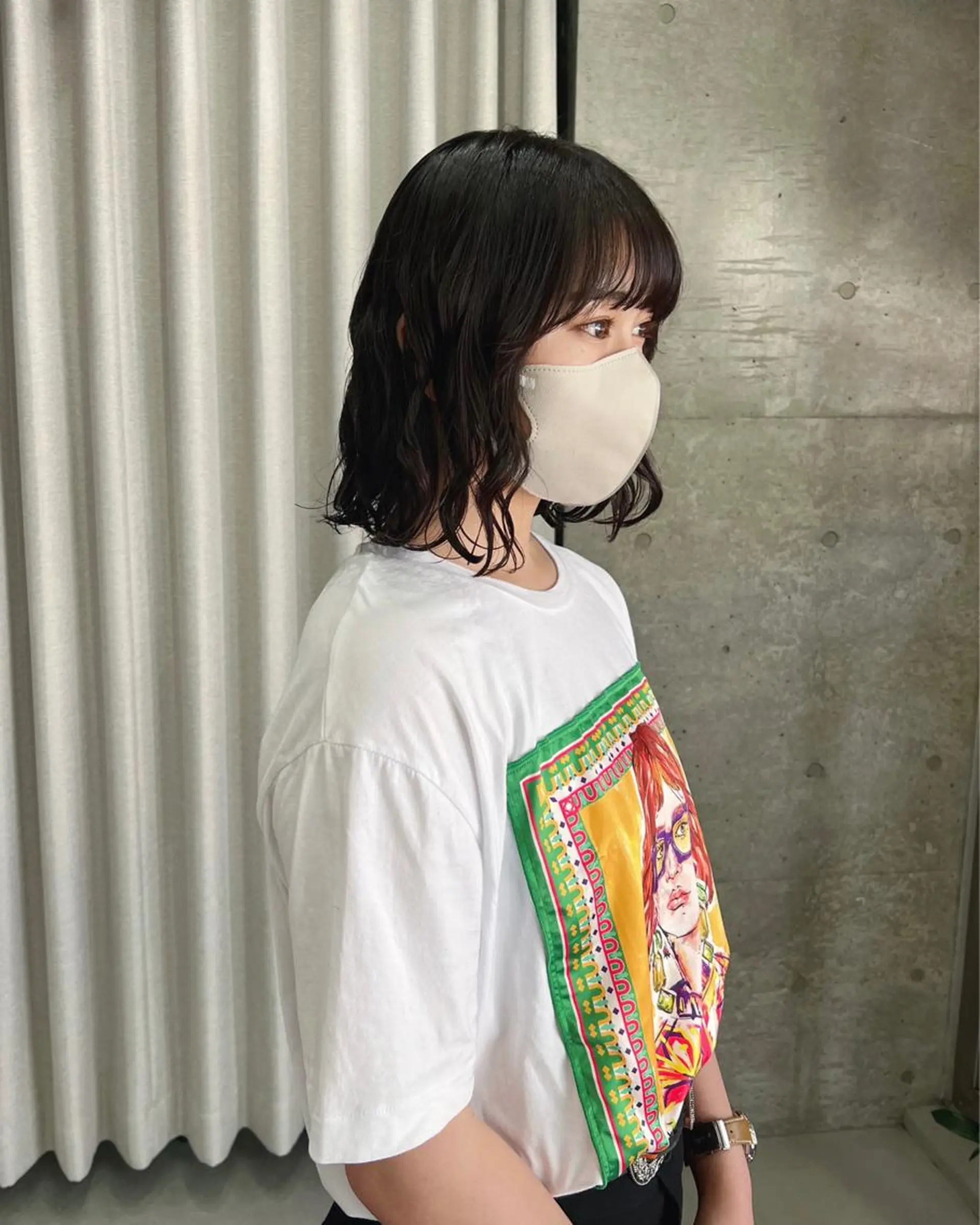 パーマ ボブパーマコテ巻き風 パーマNo1深江秀平のヘアスタイル