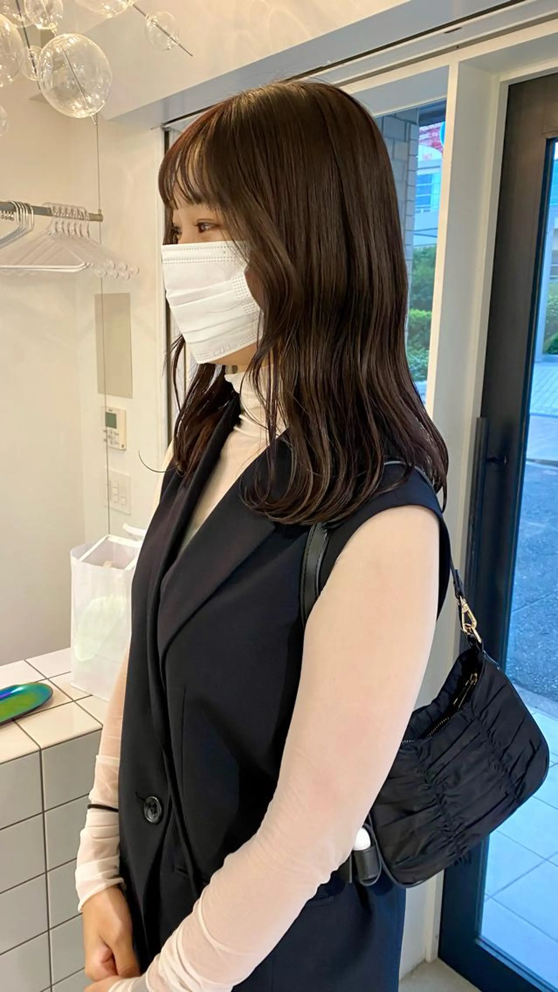 セミロング カット ヘアカラー トリートメント natsune /レイヤーカットのヘアスタイル