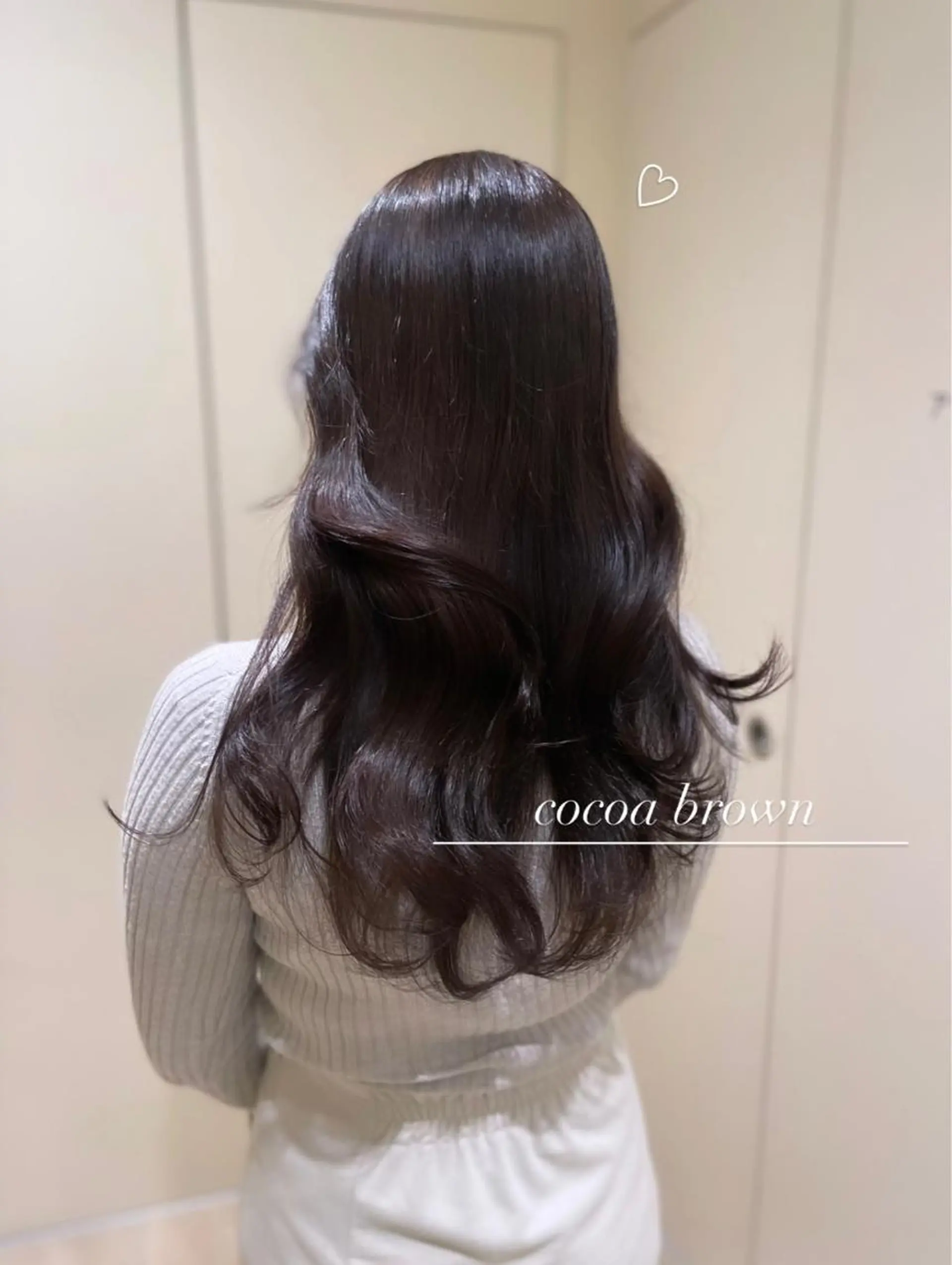 セミロング カラー ヘアアレンジ Ella所属・nana【艶髪】/ レイヤー/縮毛矯正のヘアスタイル