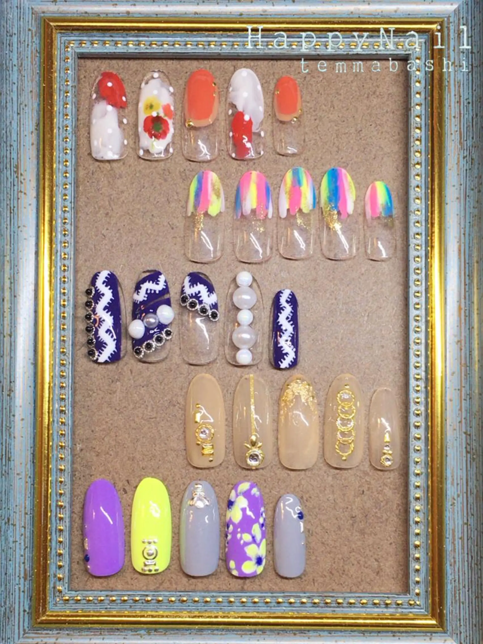 ネイル 持ち込み Happy Nailのネイルデザイン