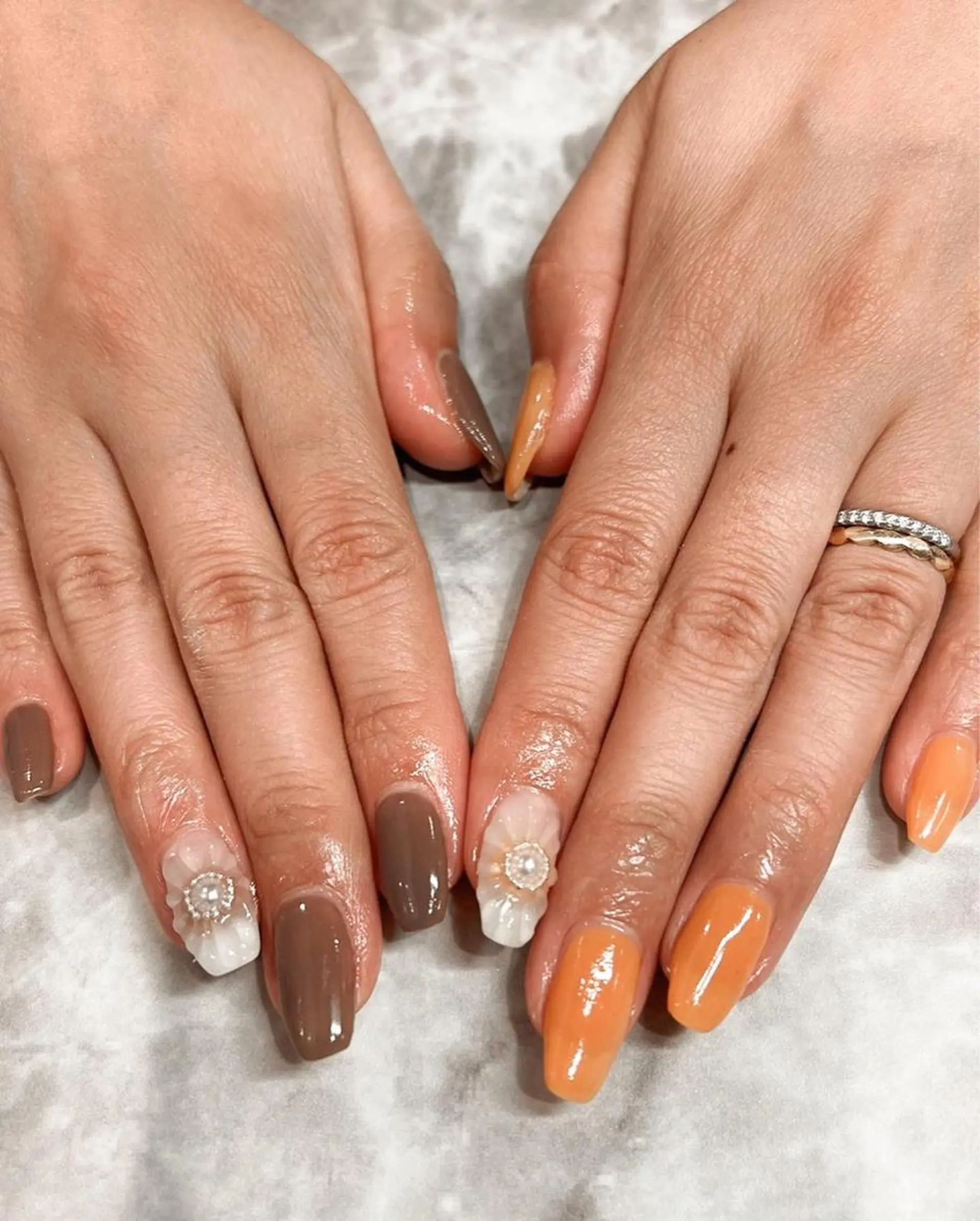 ネイル ハンドネイル NAIL Salon IP所属・長谷川 奈緒美のネイルデザイン