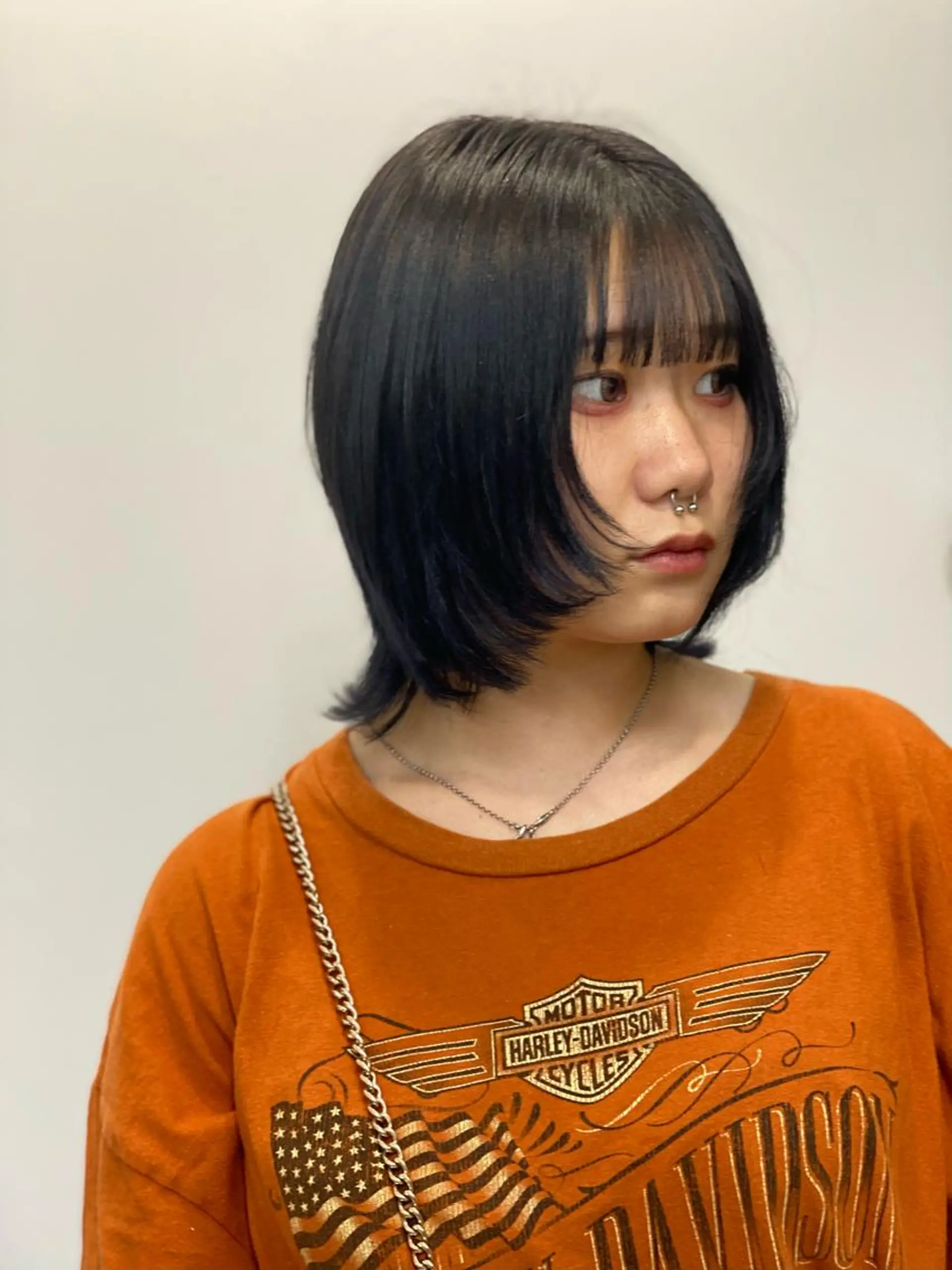 ショート 似合わせカット カット sunc所属・梅田l大人韓国ヘア レイヤー×艶カラーのヘアスタイル