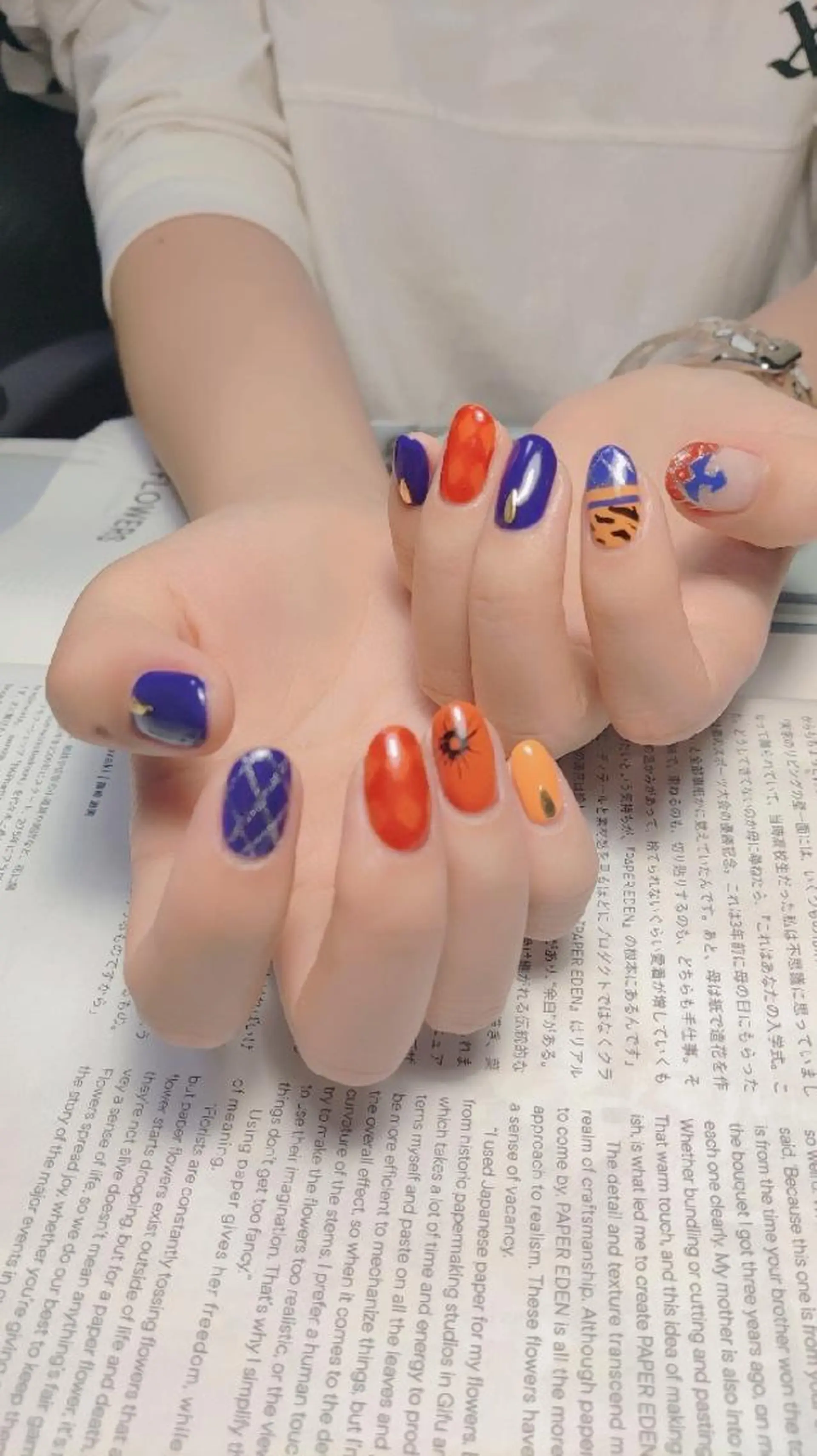 ネイル ハンドネイル E·U·B ネイル所属・横浜市中区曙町 E·U·Bネイルのネイルデザイン