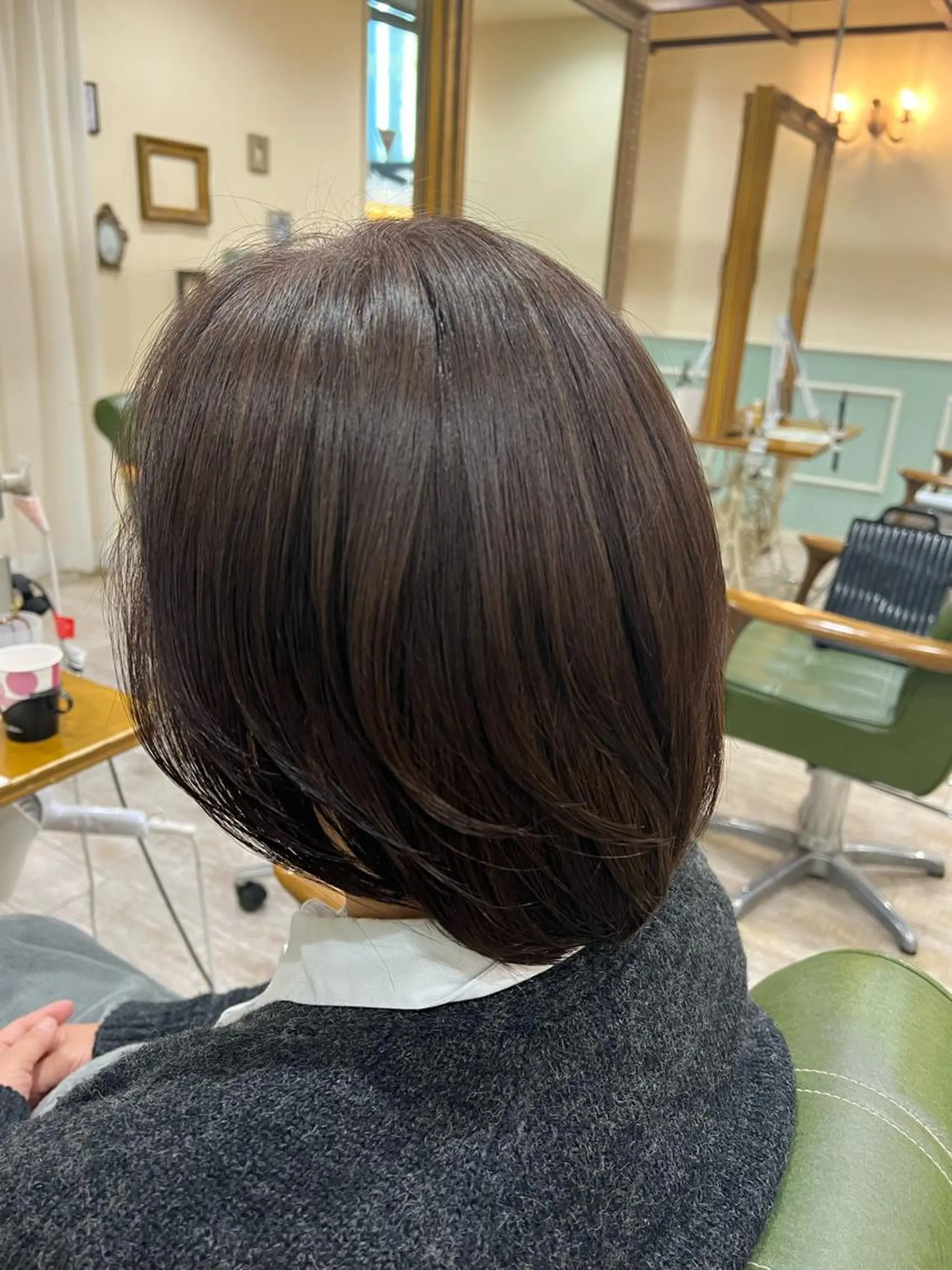 ミディアム カラー 髪質改善 新越谷noble店長 松本拓也▶◀*.のヘアスタイル