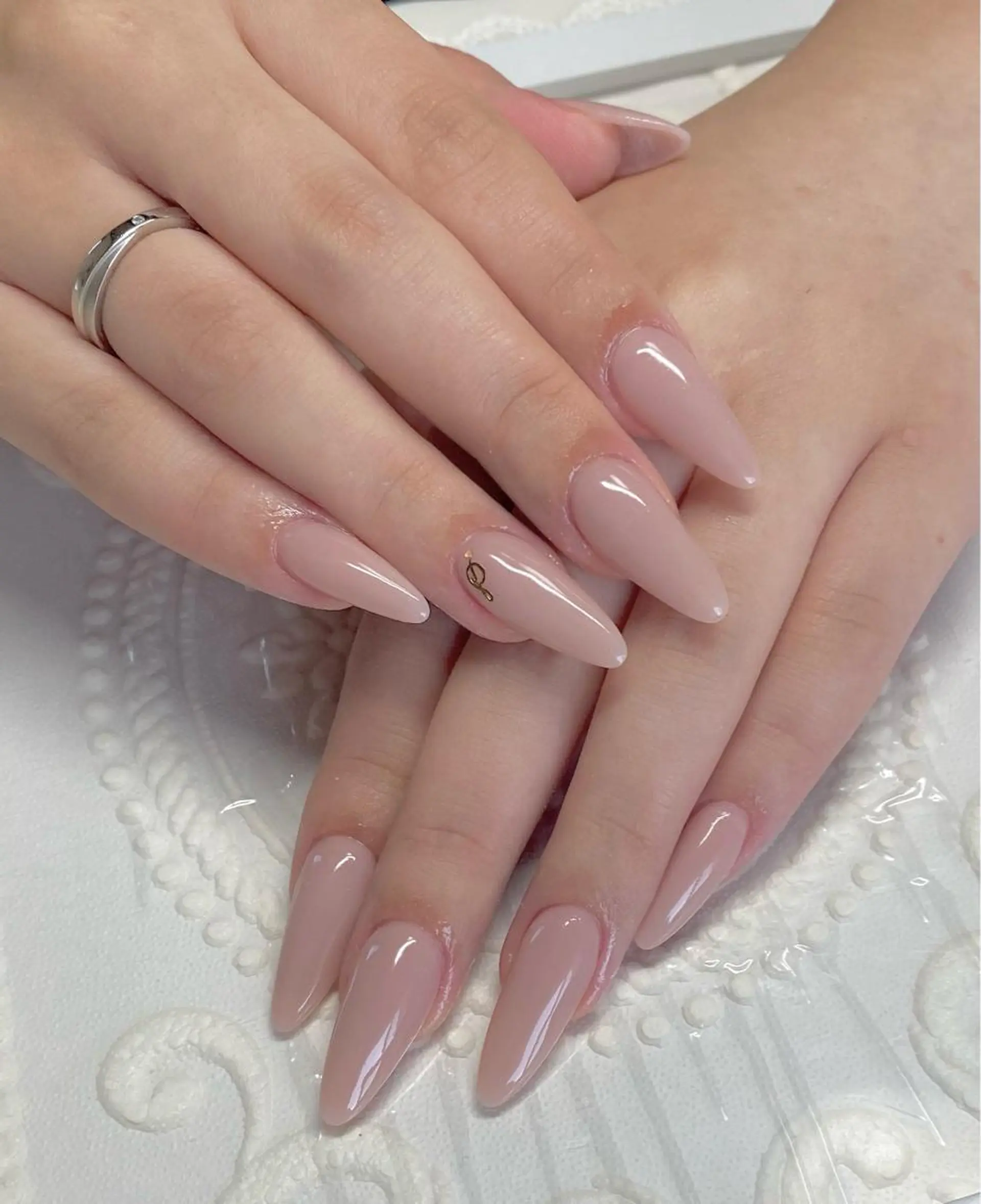 ロング ネイル ハンドネイル lune nail_2017のその他イメージ